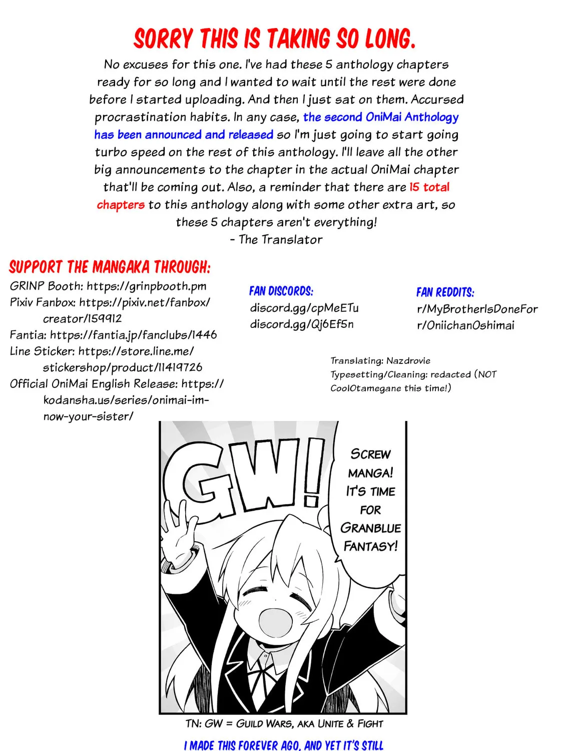 Onii-chan Is Done For! Official Anthology Comic Chapter 5 page 13 - 