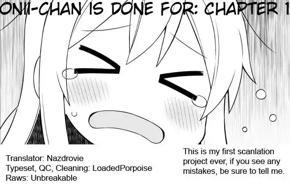 Onii-chan is done for Chapter 1.2 page 15 - 