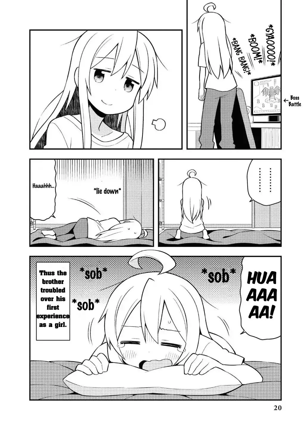 Onii-chan is done for Chapter 1.5 page 5 - 