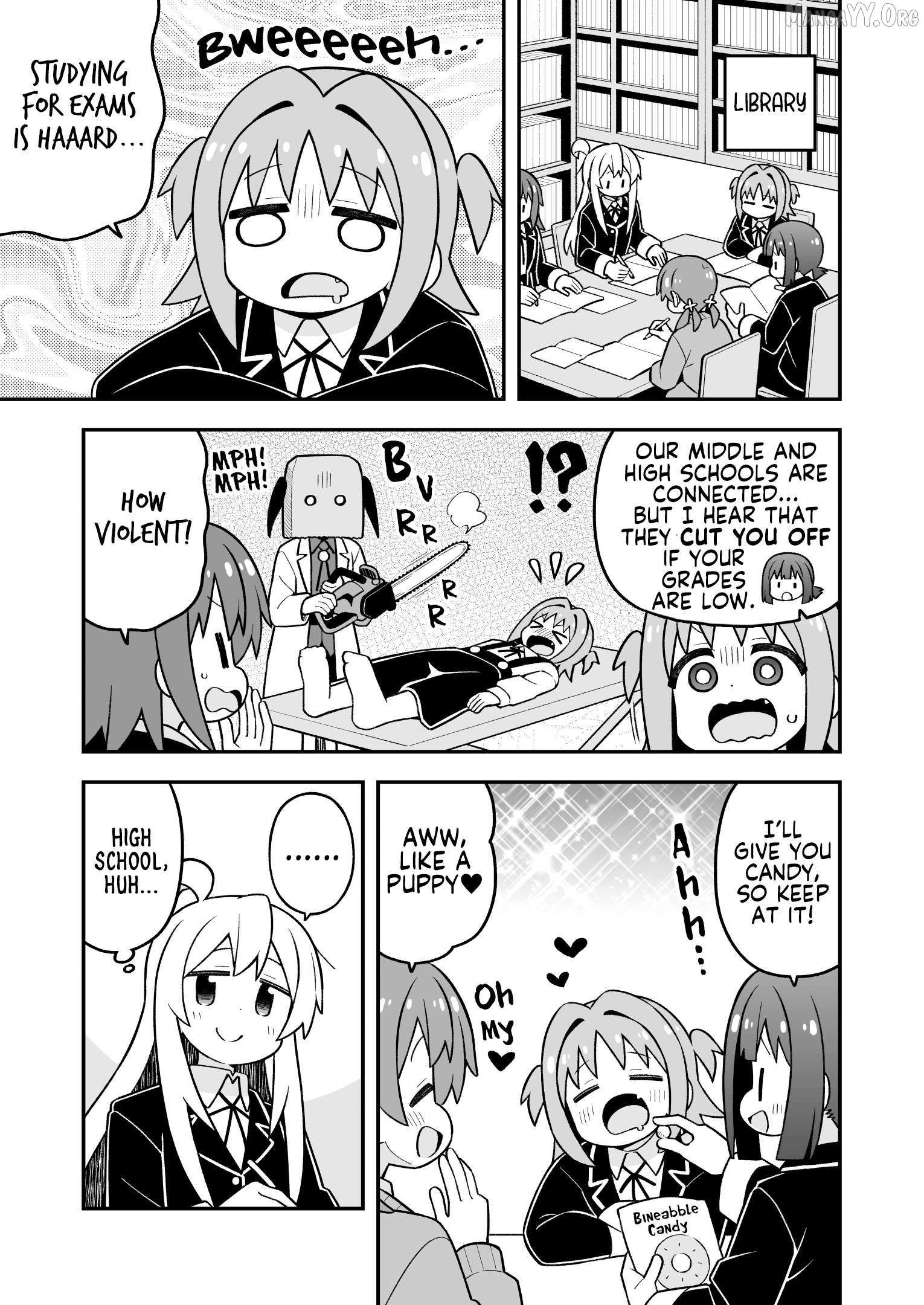 Onii-chan is done for Chapter 110 page 3 - 
