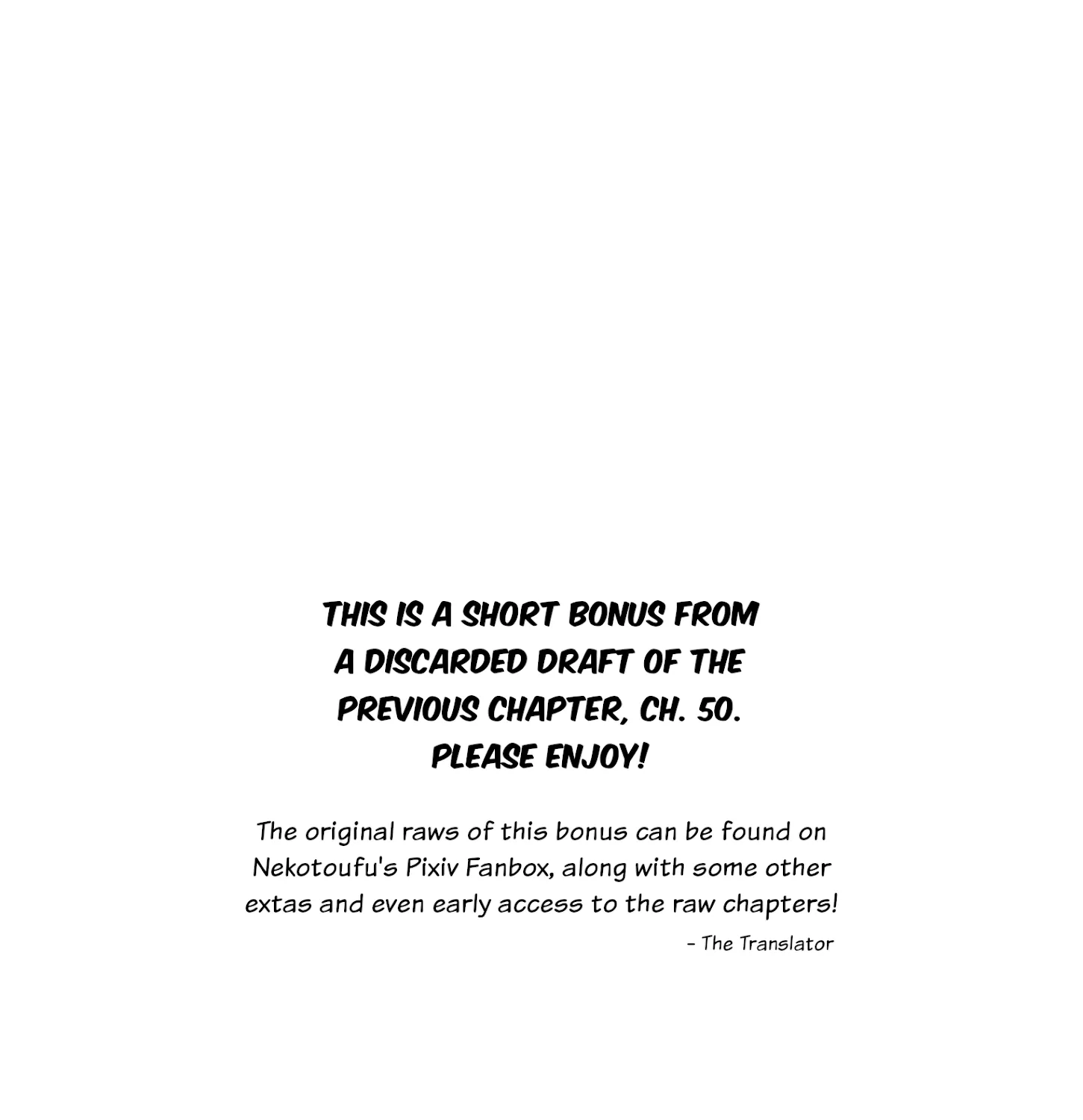 Onii-chan is done for Chapter 50.5 page 1 - 