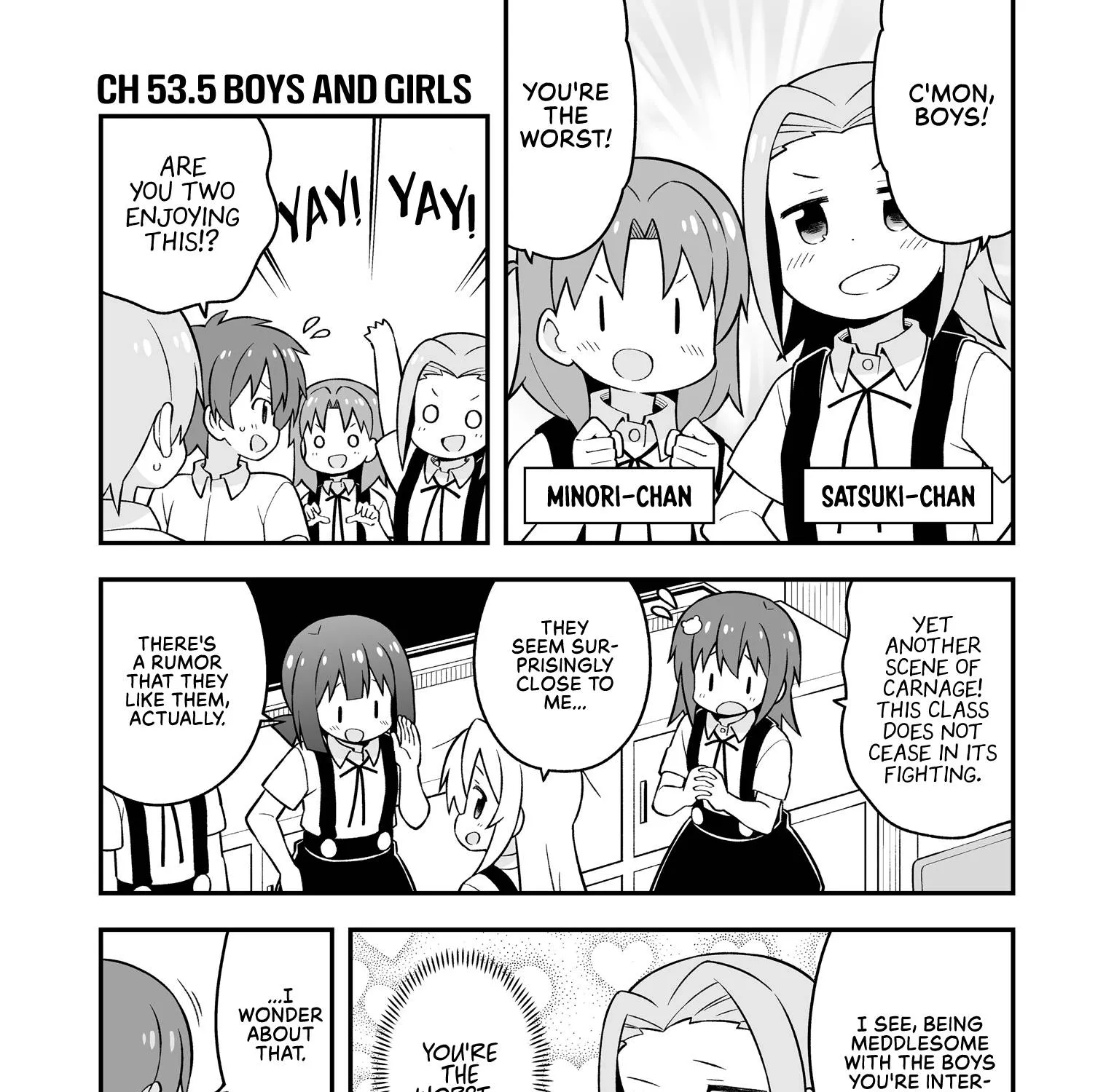 Onii-chan is done for Chapter 53.5 page 1 - 