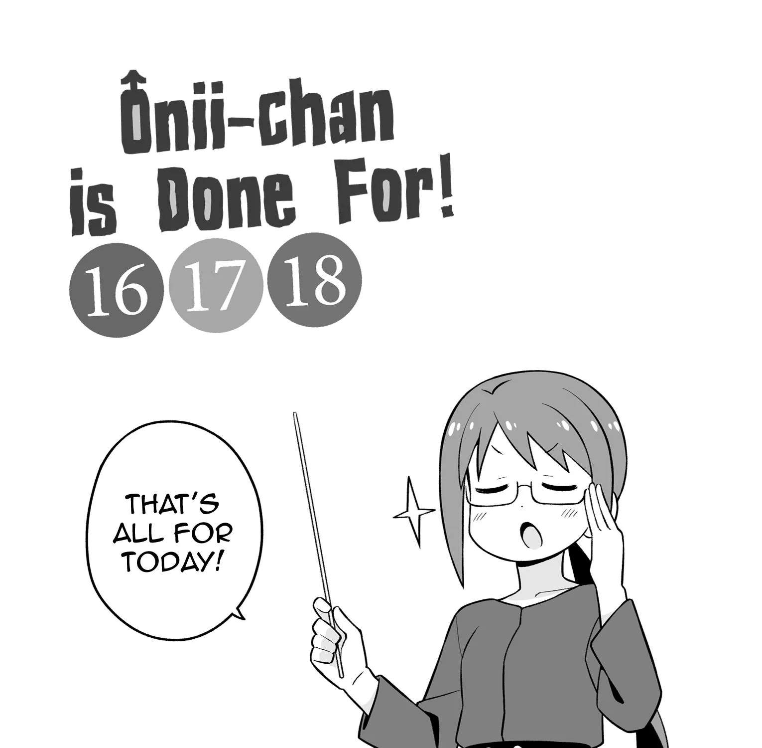 Onii-chan is done for Chapter 54.9 page 31 - 