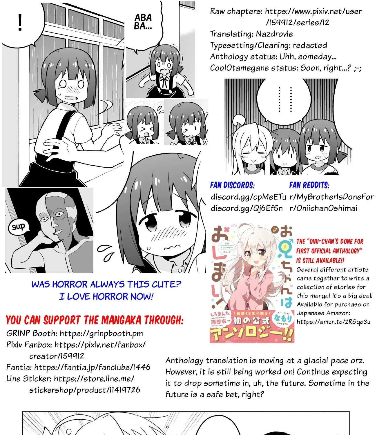 Onii-chan is done for Chapter 54 page 27 - 