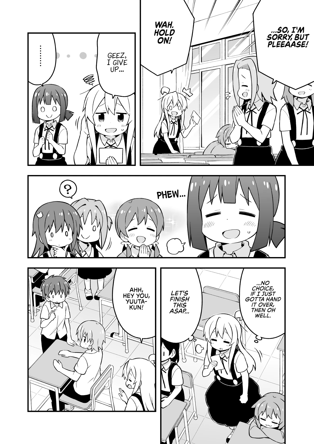 Onii-chan is done for Chapter 55.1 page 6 - 