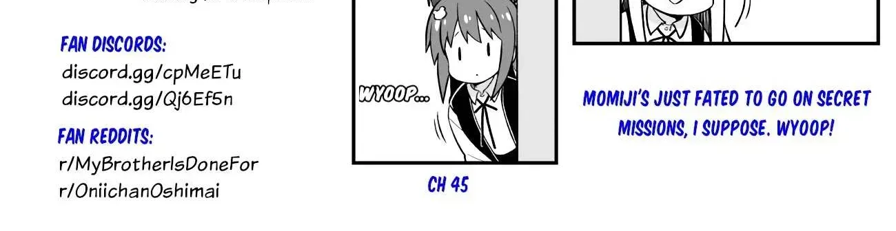 Onii-chan is done for Chapter 55.4 page 26 - 