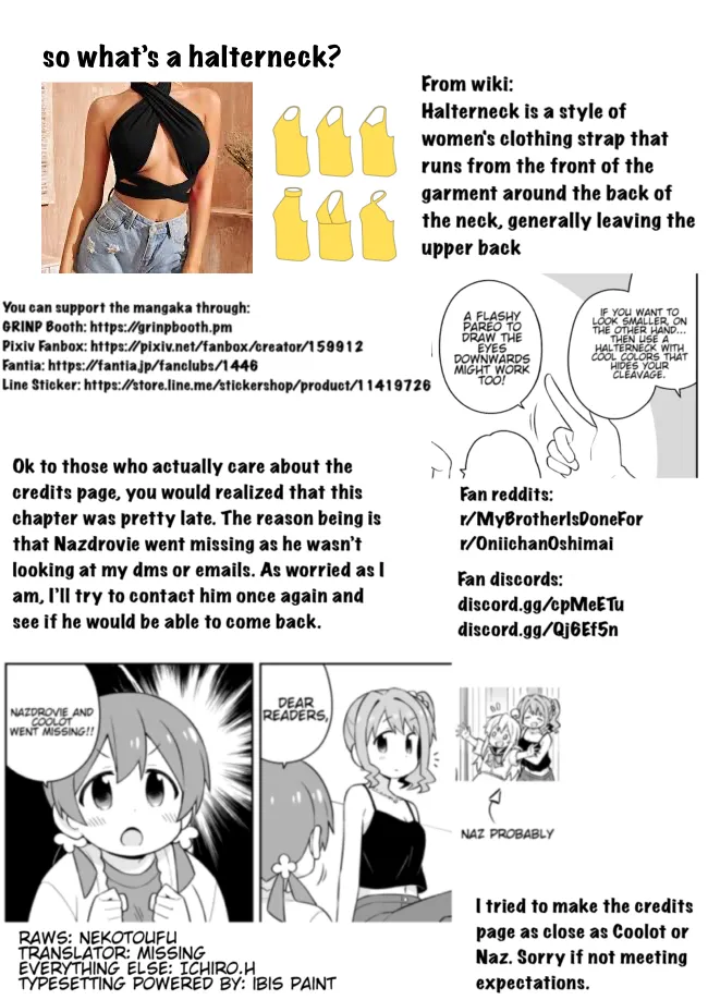 Onii-chan is done for Chapter 56 page 14 - 