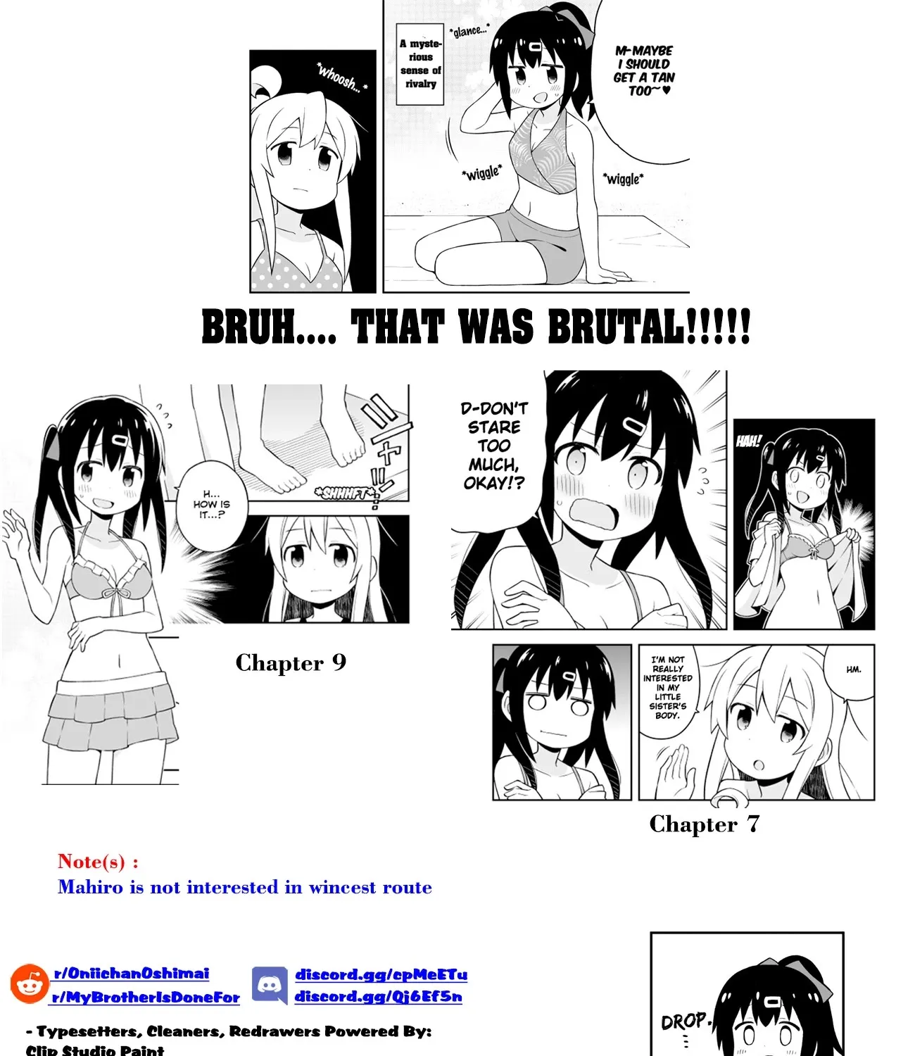 Onii-chan is done for Chapter 57 page 53 - 