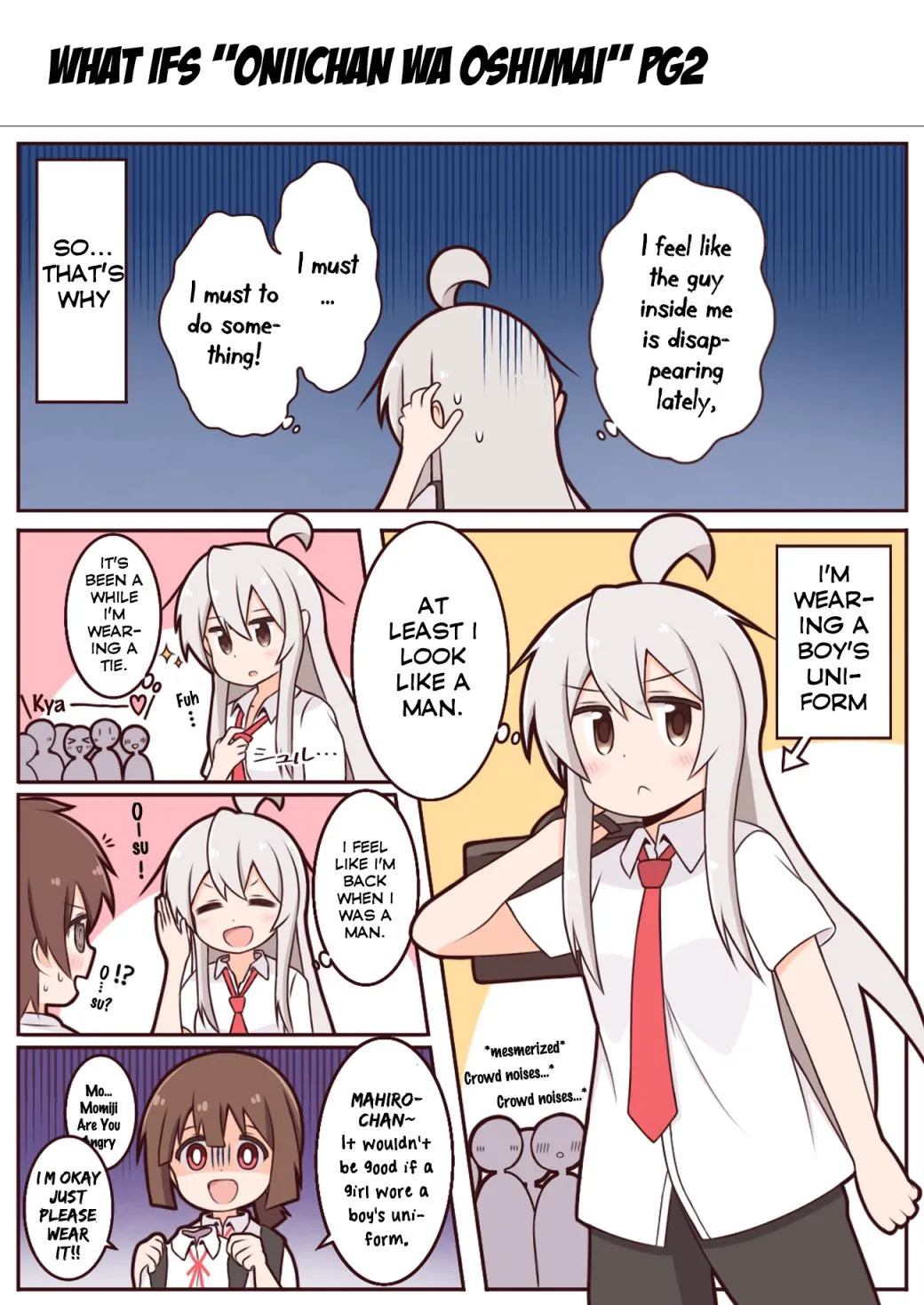 Onii-chan is done for Chapter 58 page 18 - 