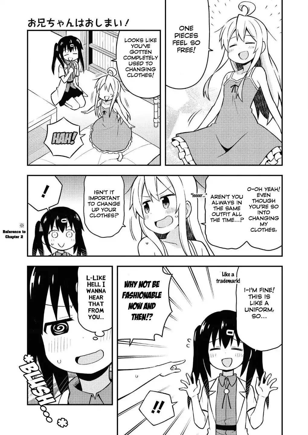 Onii-chan is done for Chapter 6.5 page 2 - 