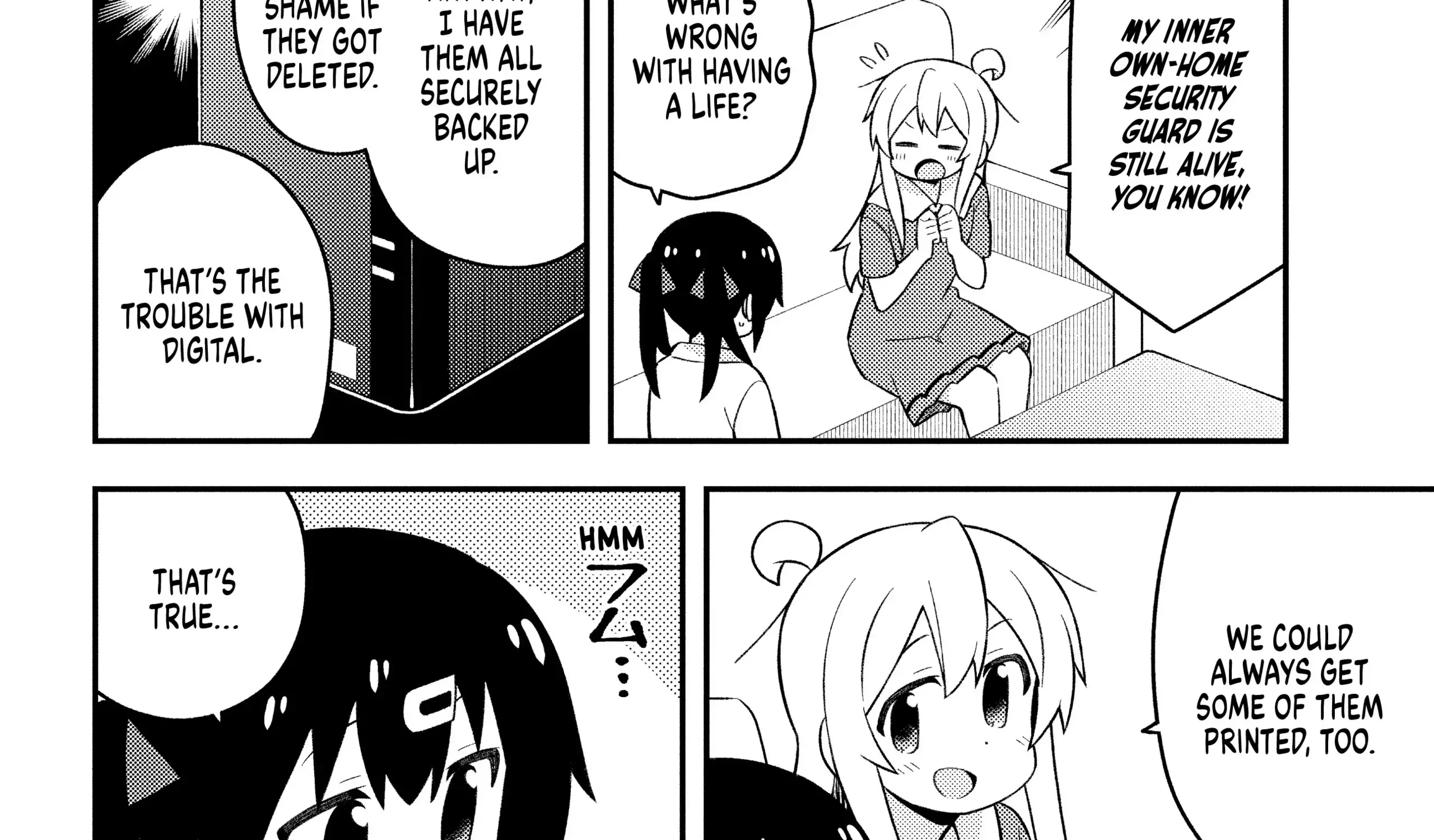 Onii-chan is done for Chapter 60.5 page 20 - 