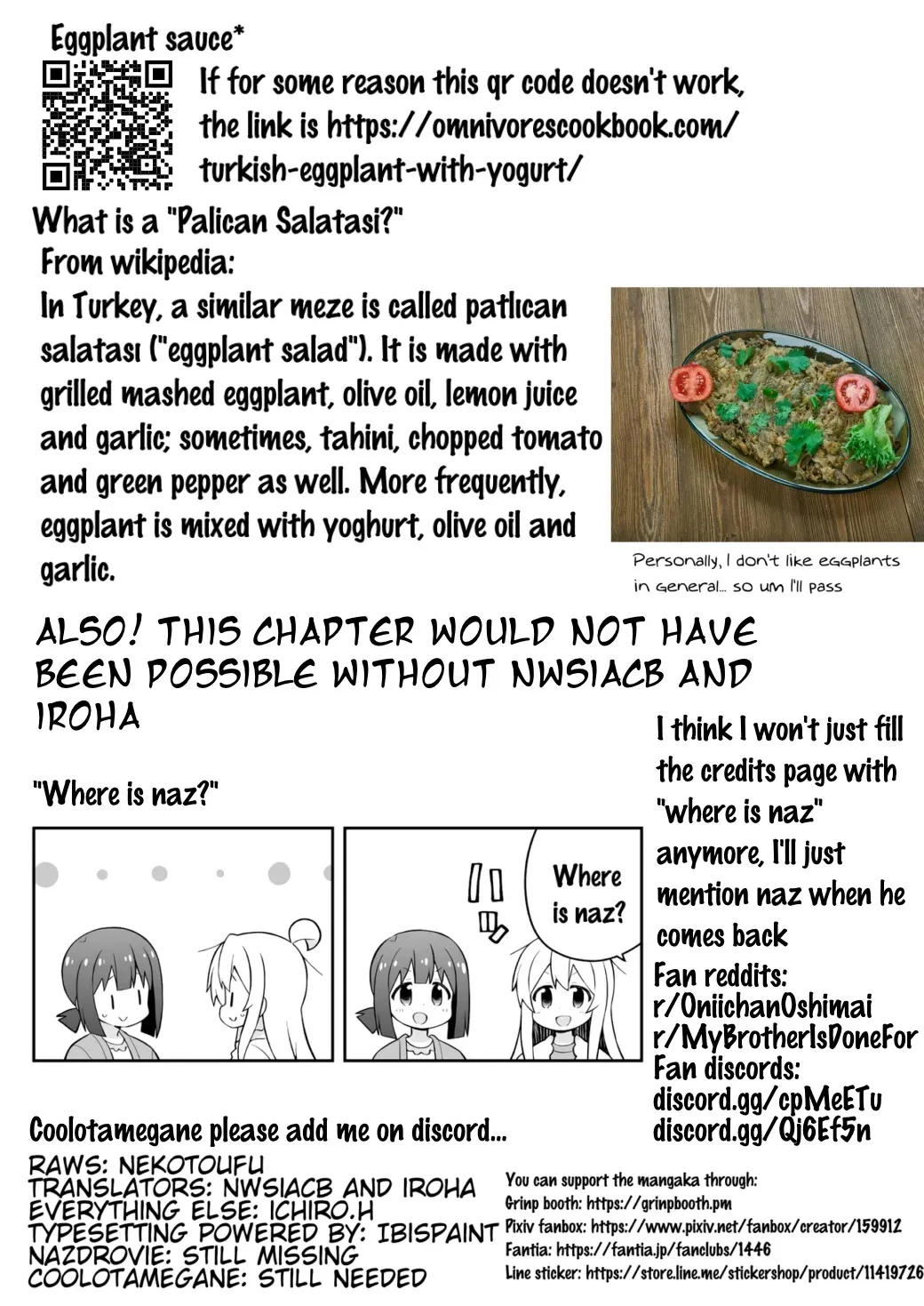 Onii-chan is done for Chapter 60 page 15 - 
