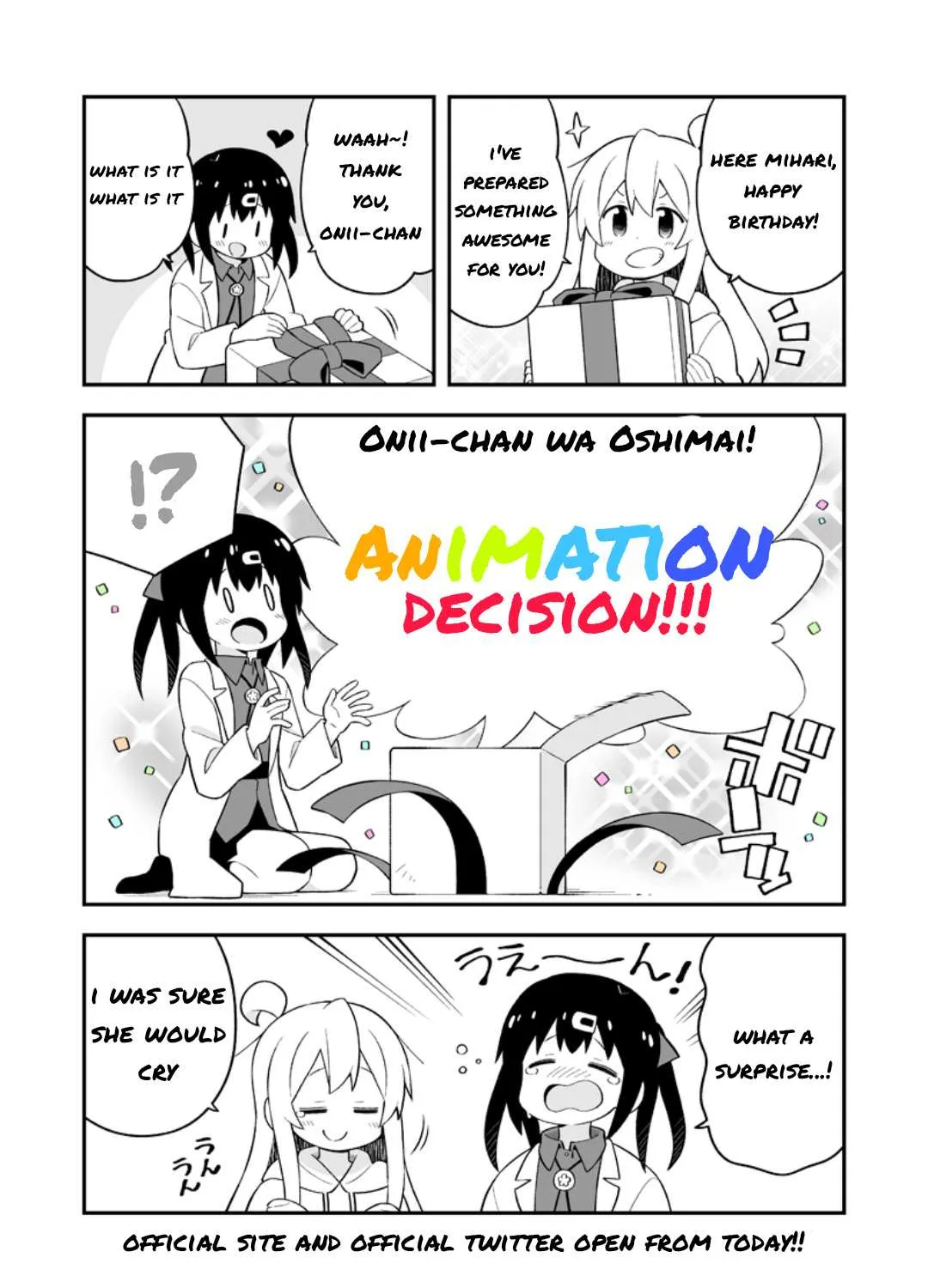 Onii-chan is done for Chapter 62.1 page 1 - 