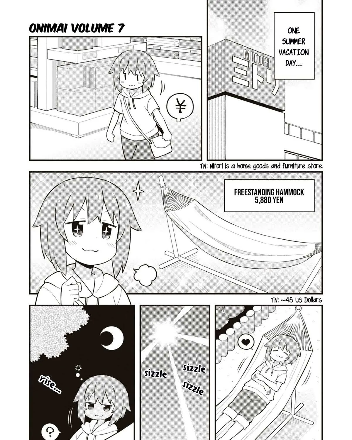 Onii-chan is done for Chapter 62.5 page 3 - 