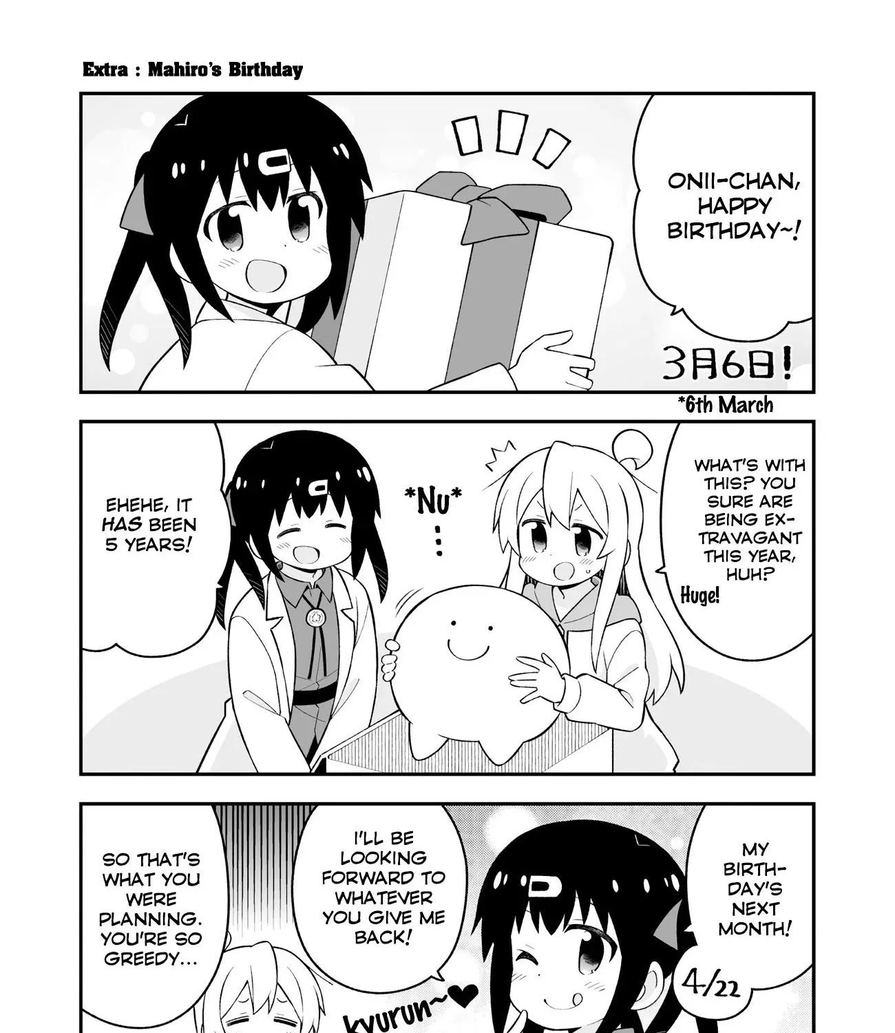 Onii-chan is done for Chapter 62 page 1 - 