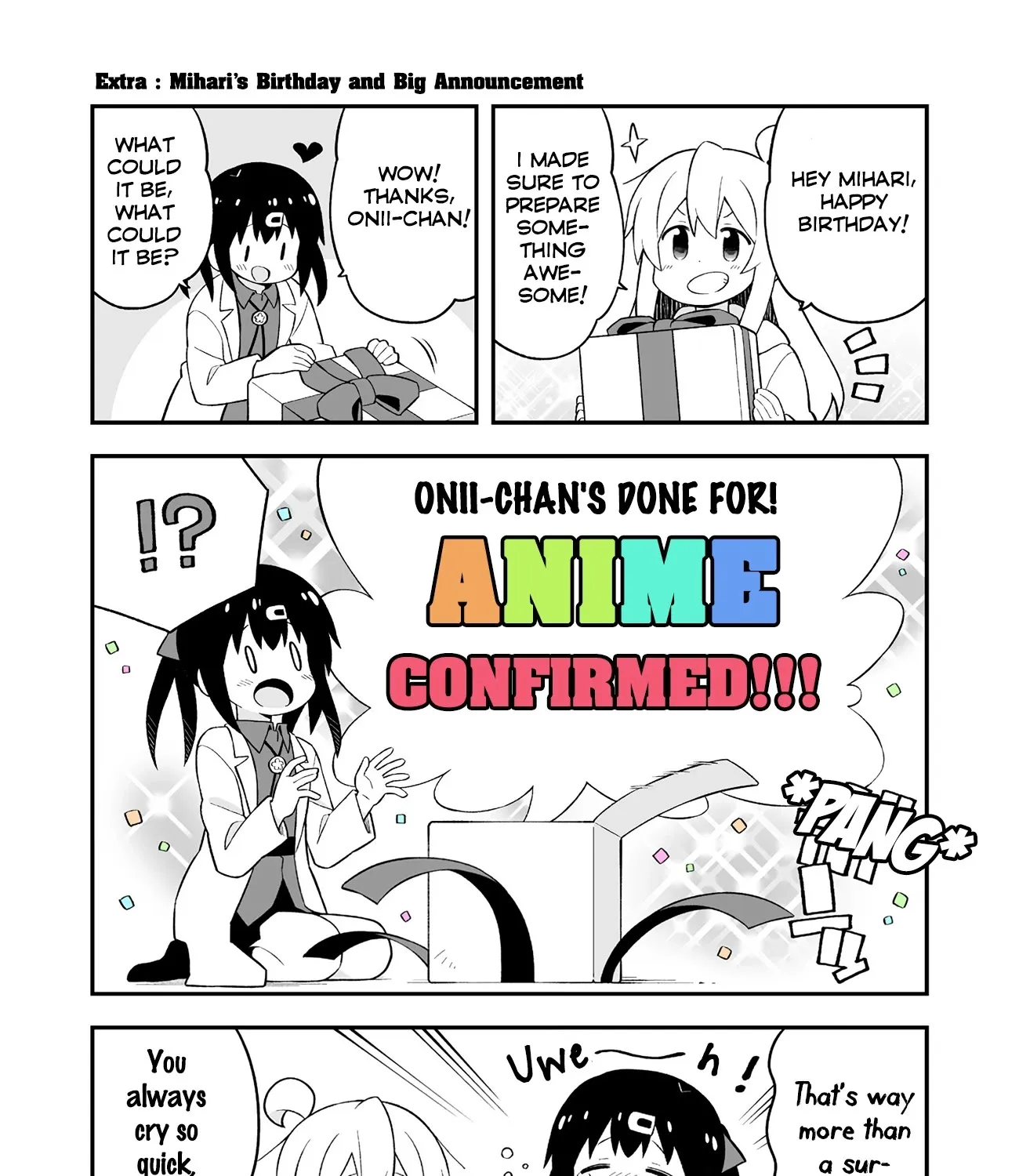 Onii-chan is done for Chapter 63 page 1 - 