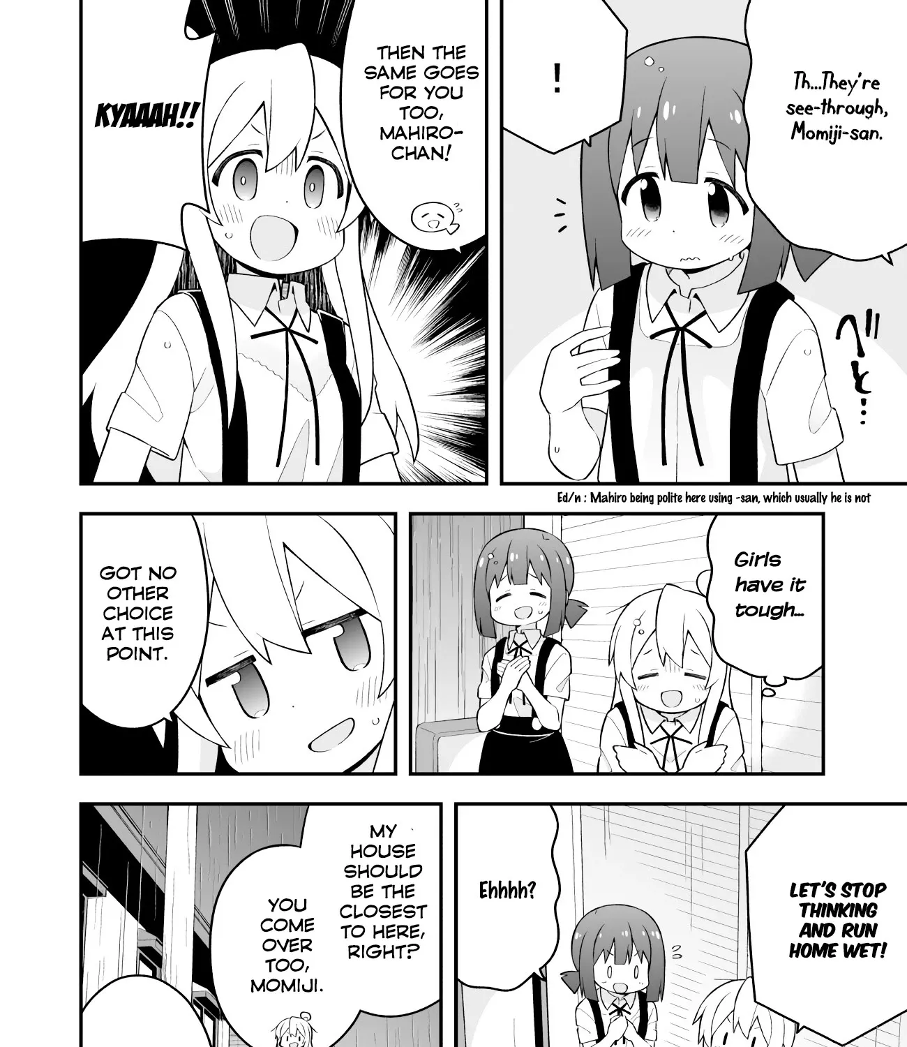 Onii-chan is done for Chapter 63 page 11 - 