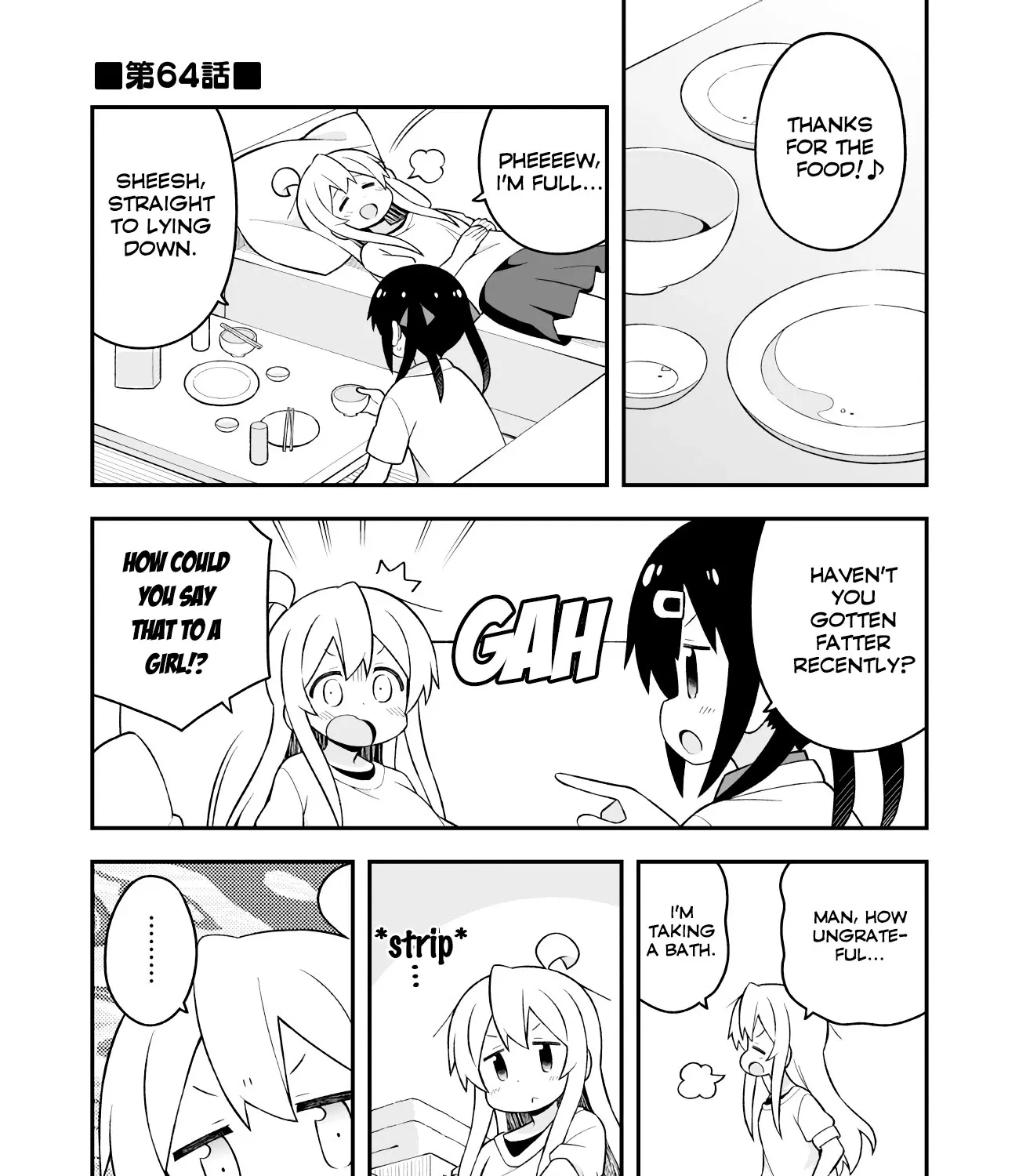 Onii-chan is done for Chapter 64.1 page 3 - 