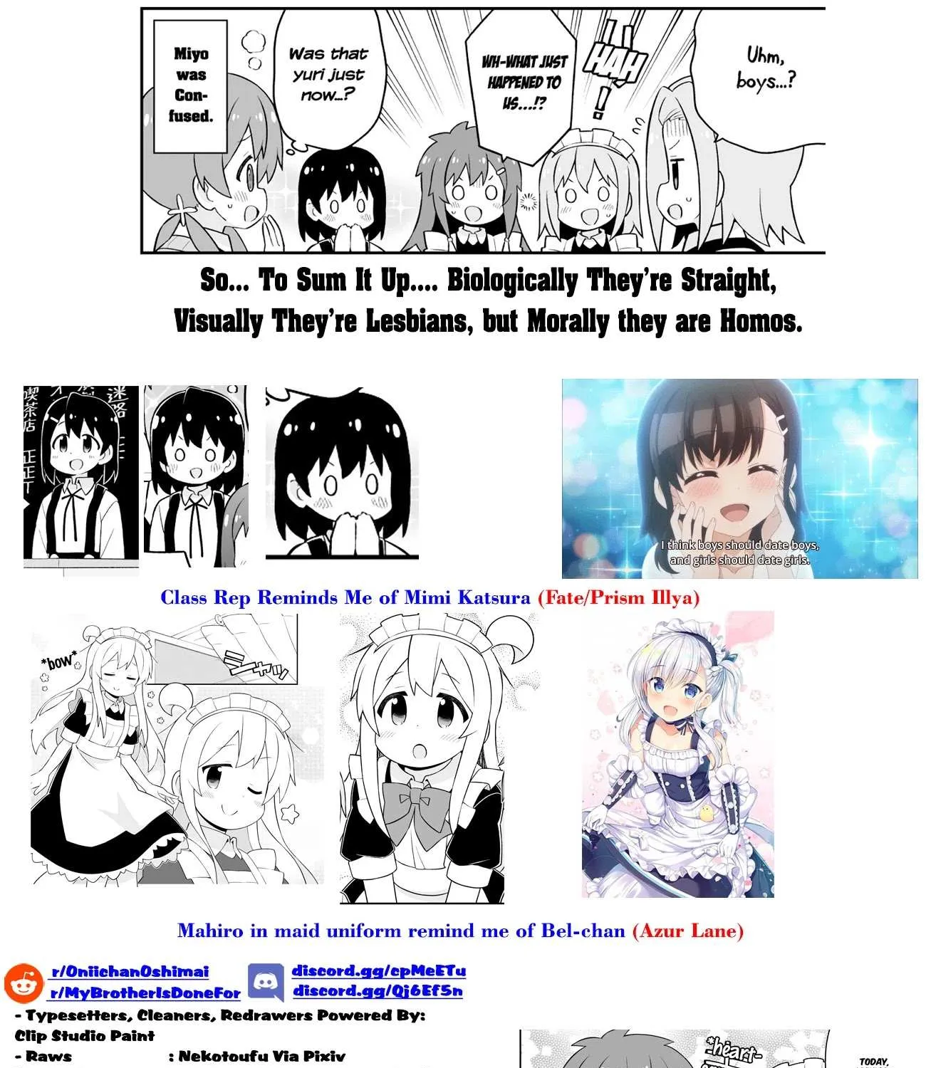 Onii-chan is done for Chapter 65 page 33 - 