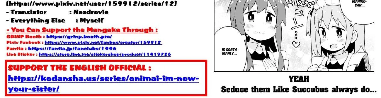 Onii-chan is done for Chapter 65 page 34 - 