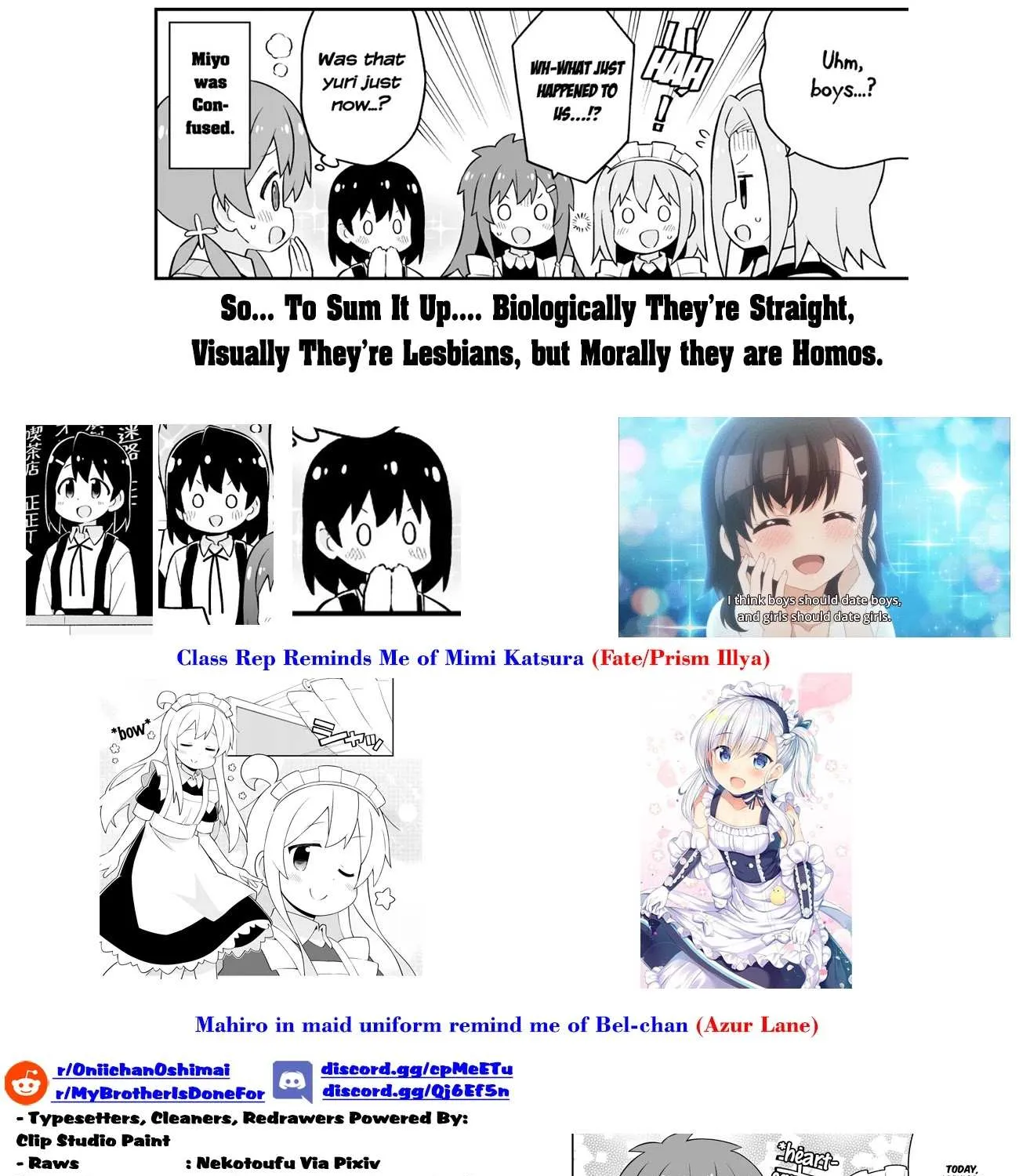 Onii-chan is done for Chapter 65 page 35 - 
