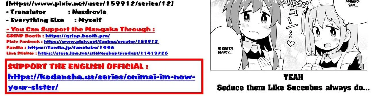 Onii-chan is done for Chapter 65 page 36 - 