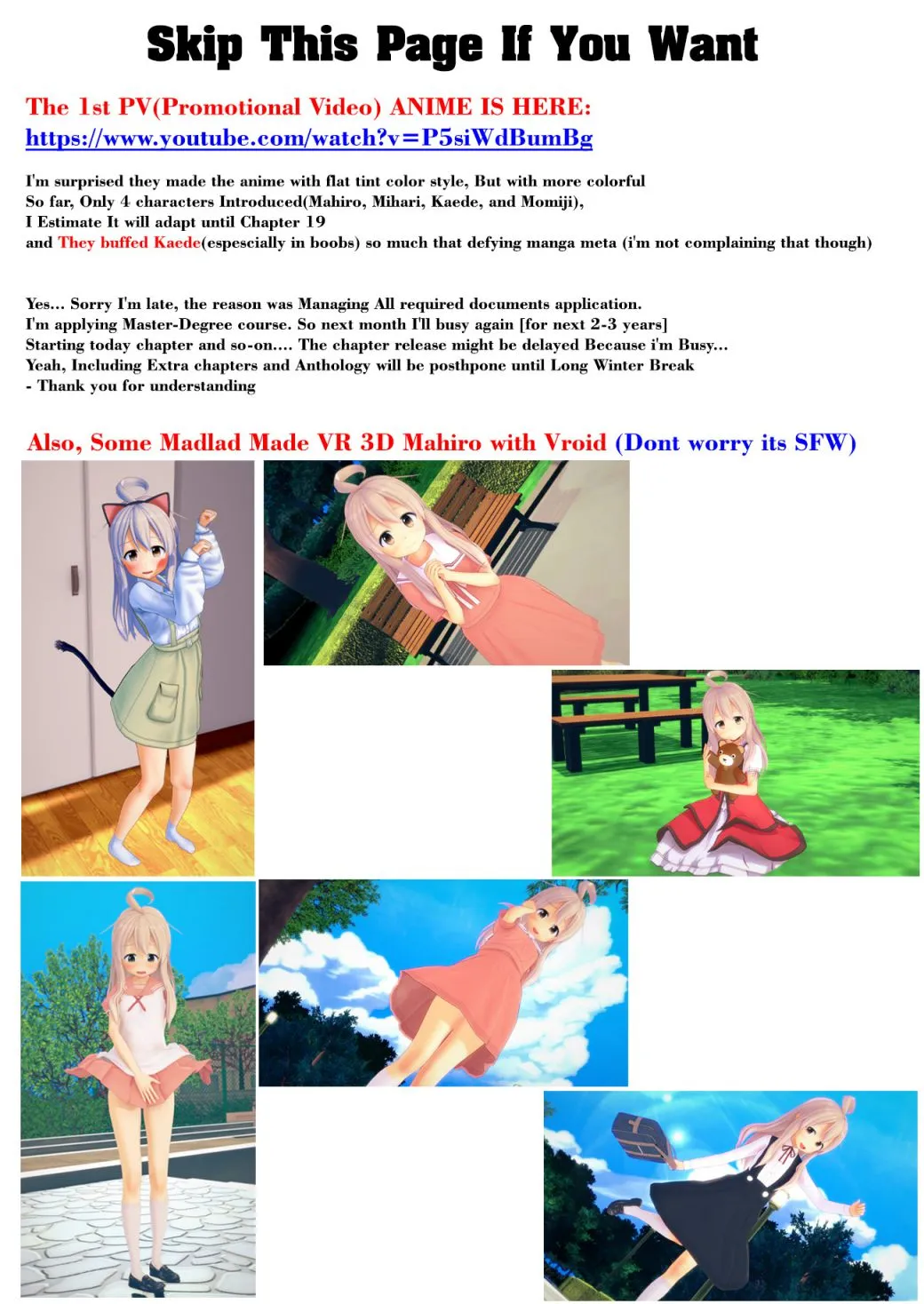 Onii-chan is done for Chapter 67 page 18 - 