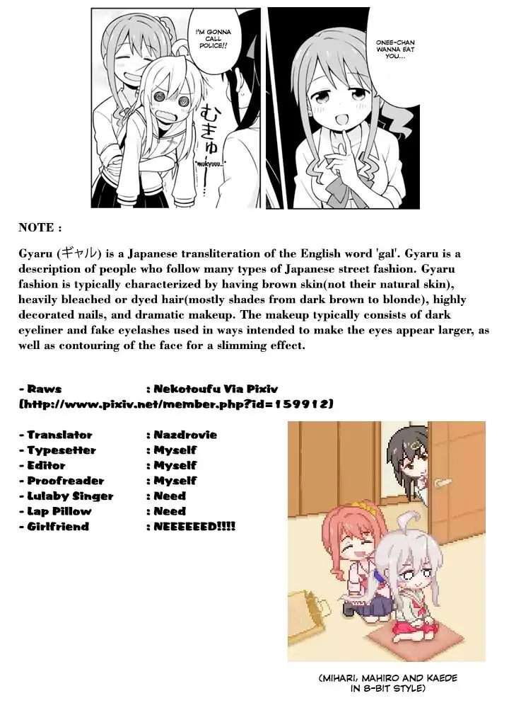 Onii-chan is done for Chapter 7 page 15 - 