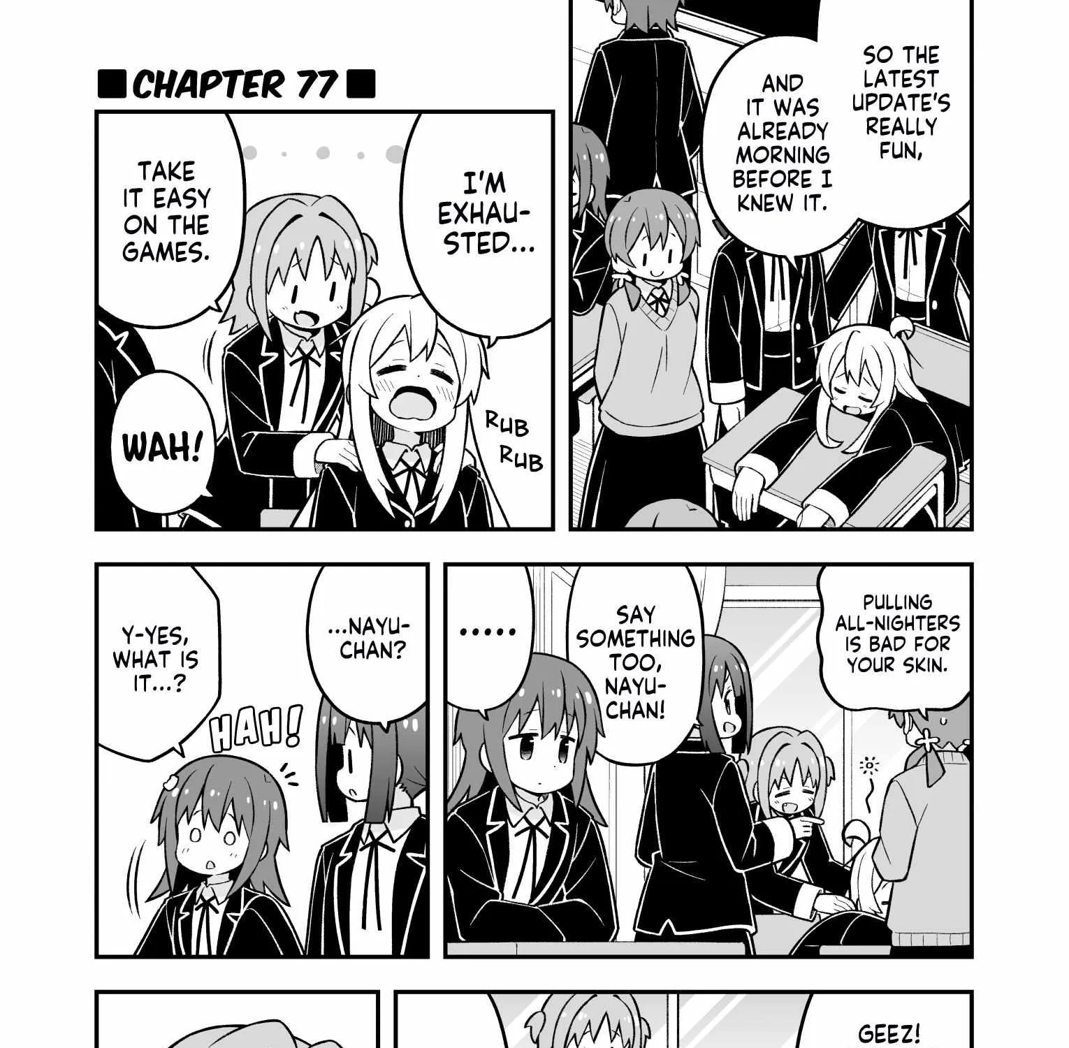 Onii-chan is done for Chapter 77 page 1 - 