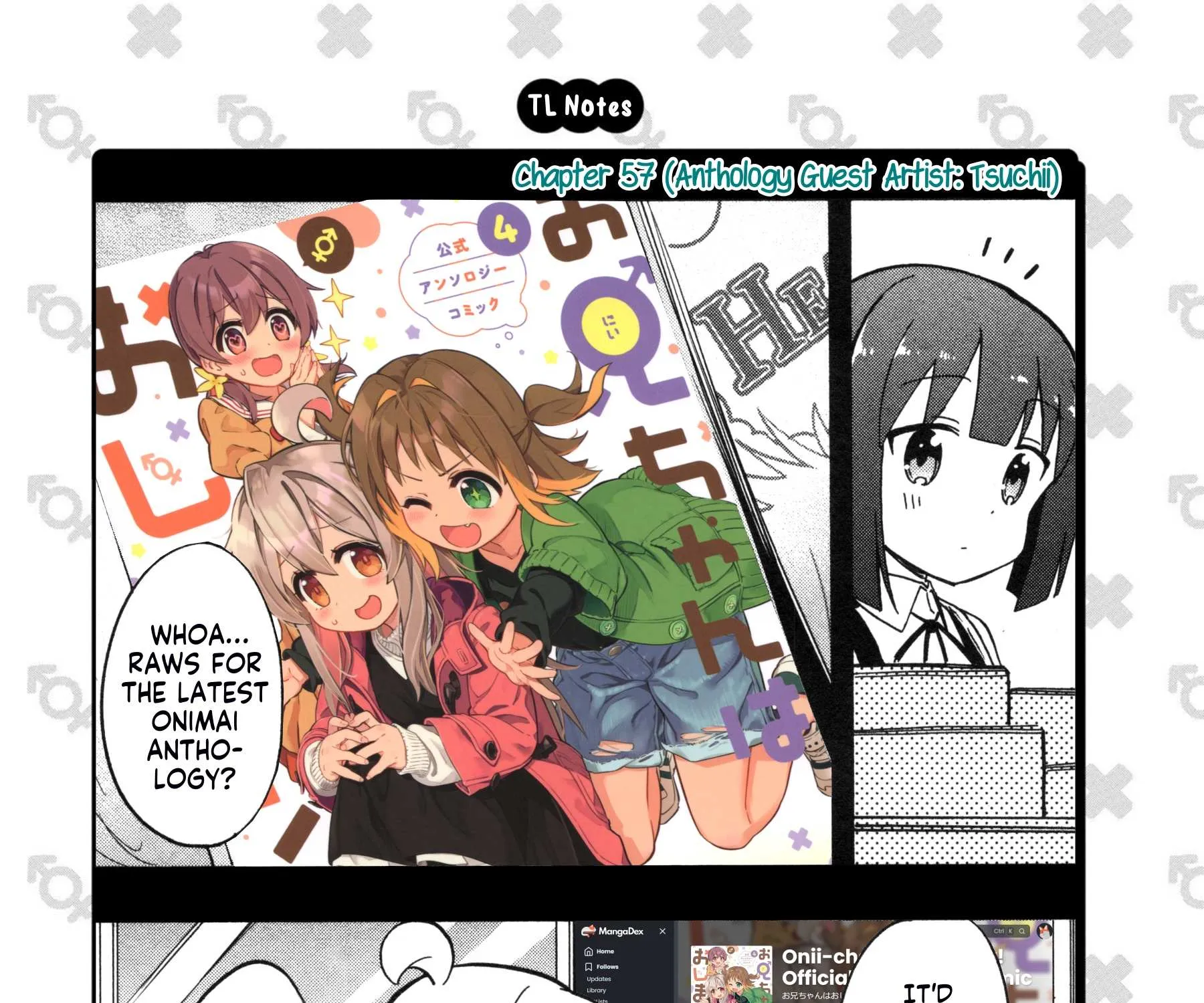 Onii-chan is done for Chapter 83.9 page 60 - 