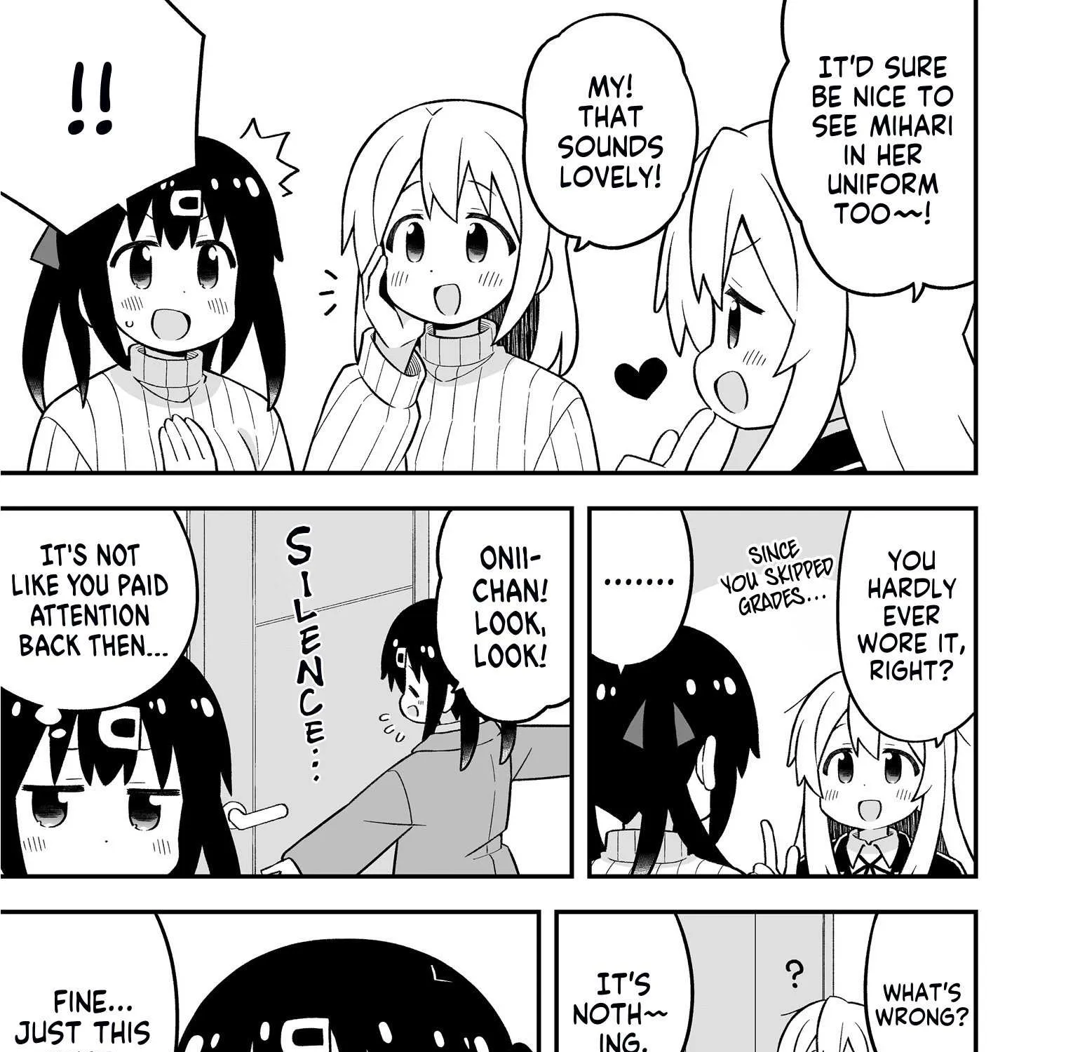 Onii-chan is done for Chapter 85.5 page 3 - 