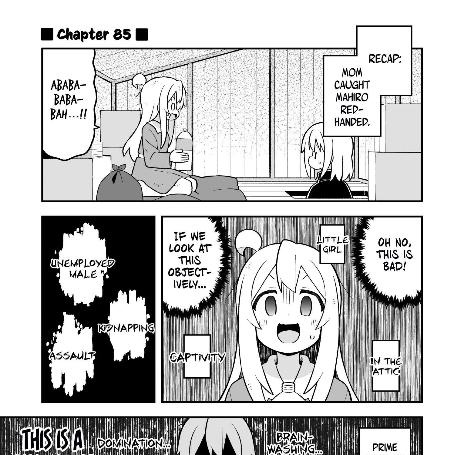 Onii-chan is done for Chapter 85 page 1 - 