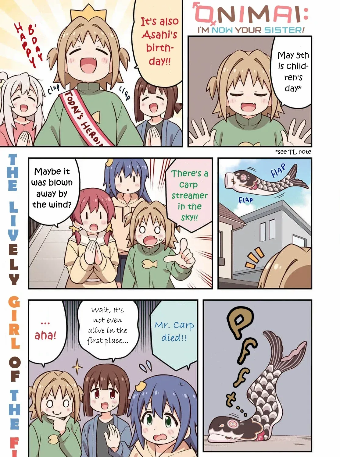 Onii-chan is done for Chapter 86.5 page 4 - 