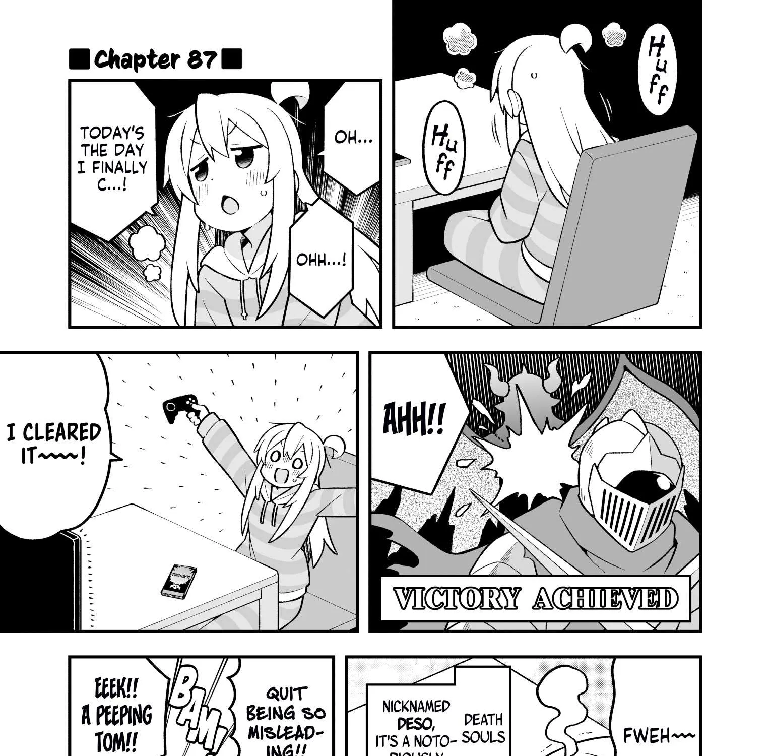 Onii-chan is done for Chapter 87 page 2 - 