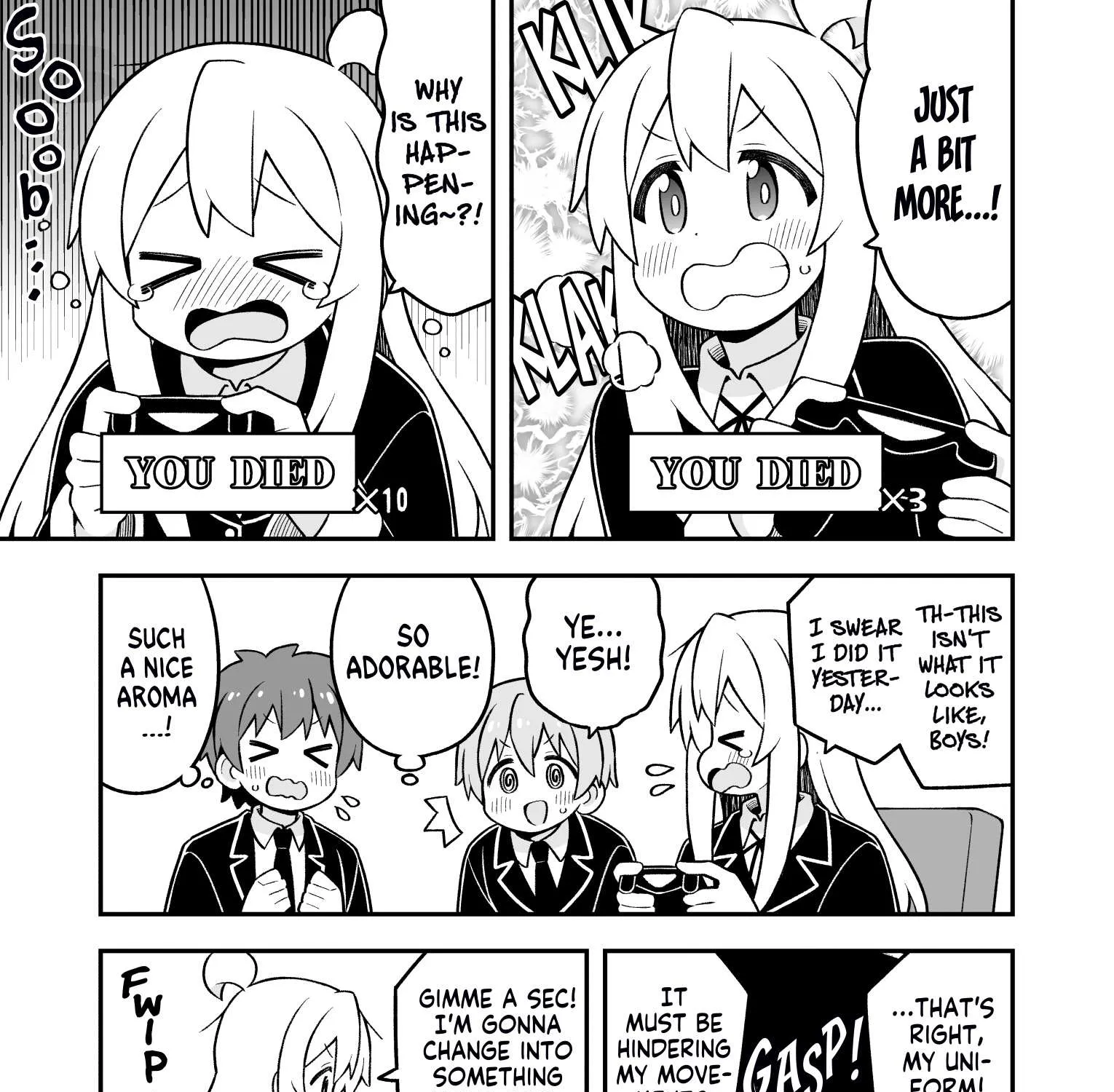 Onii-chan is done for Chapter 87 page 14 - 