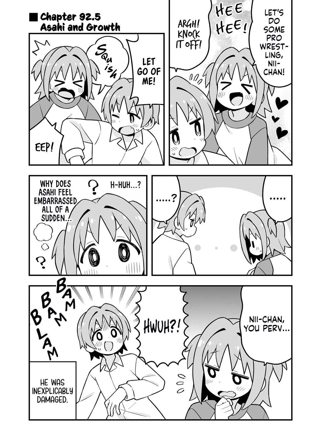 Onii-chan is done for Chapter 92.5 page 2 - 