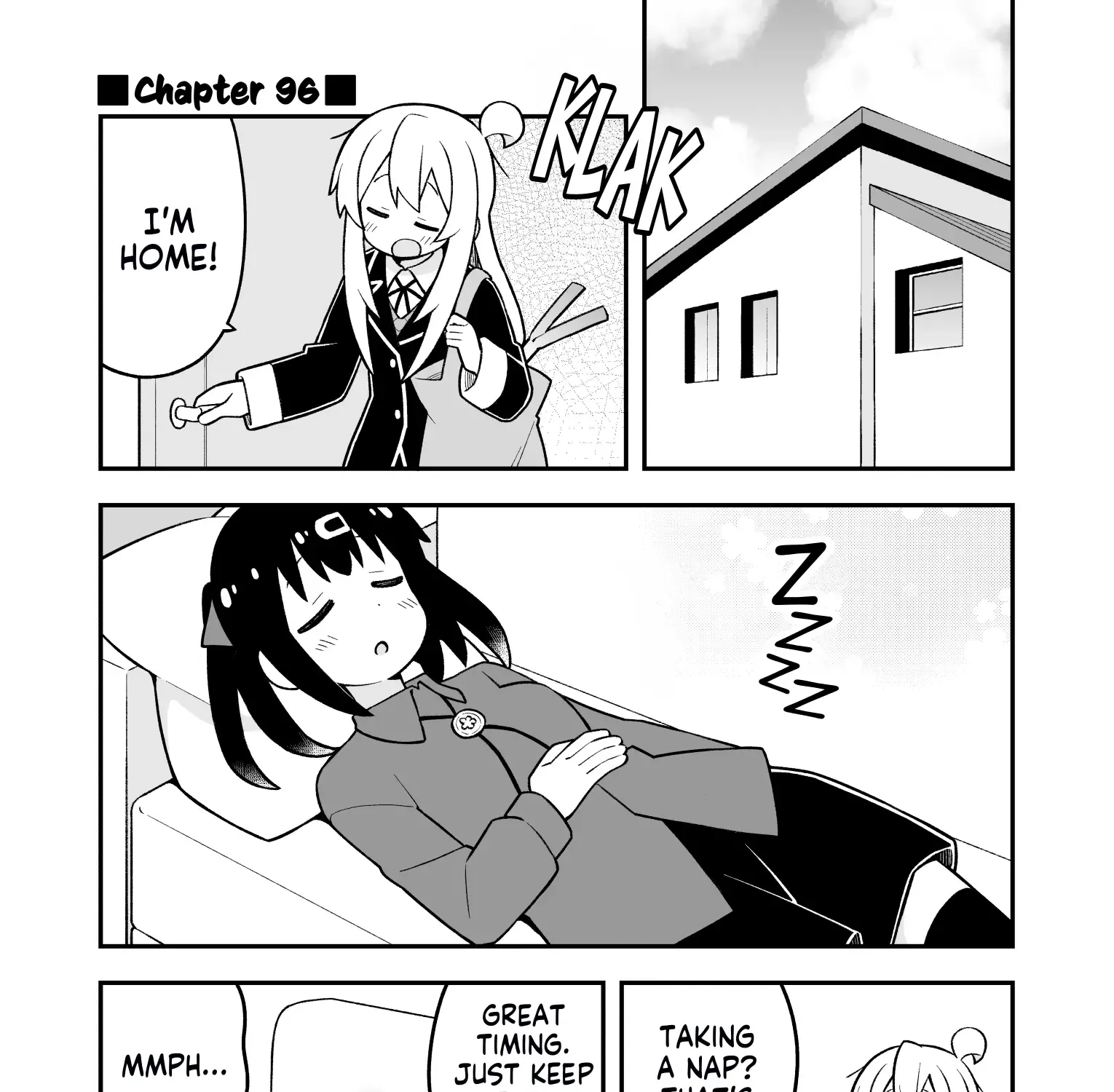 Onii-chan is done for Chapter 96 page 2 - 