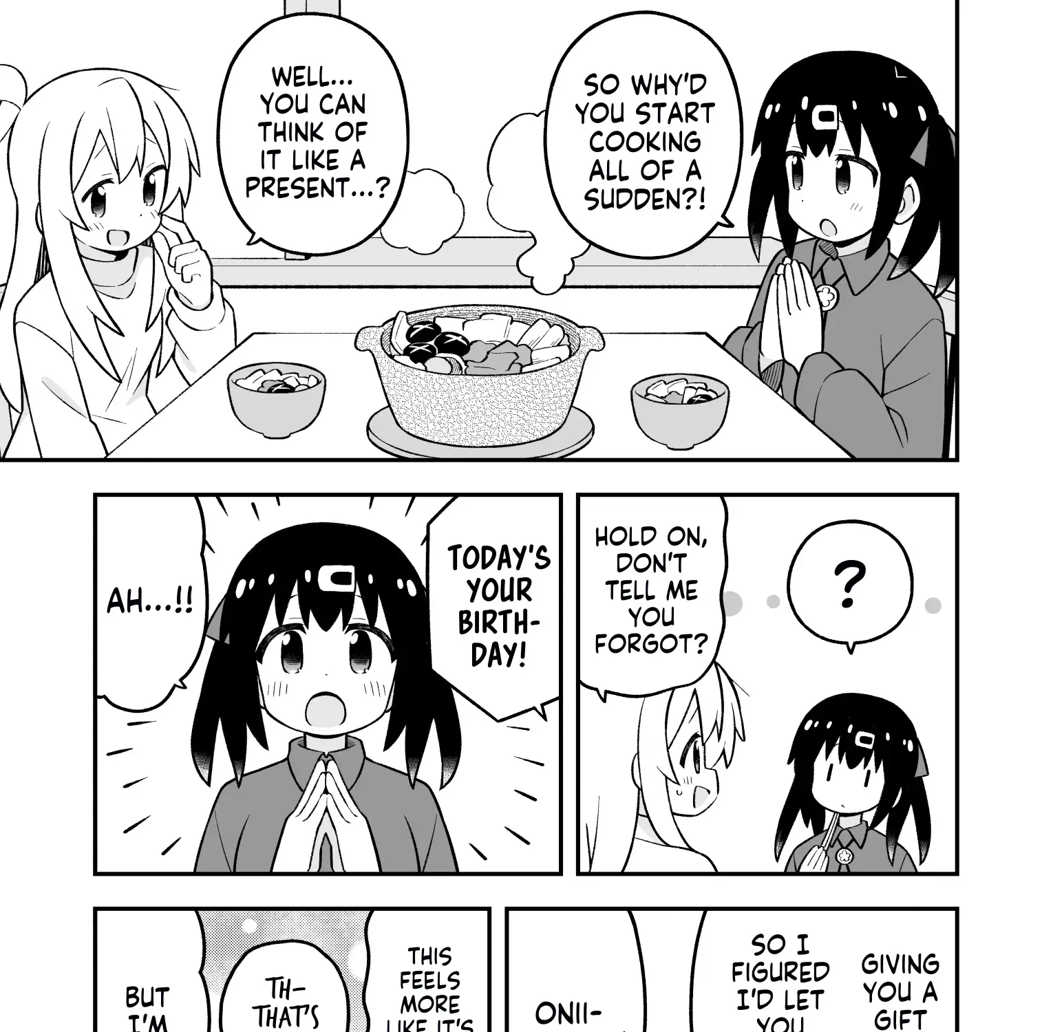 Onii-chan is done for Chapter 96 page 18 - 