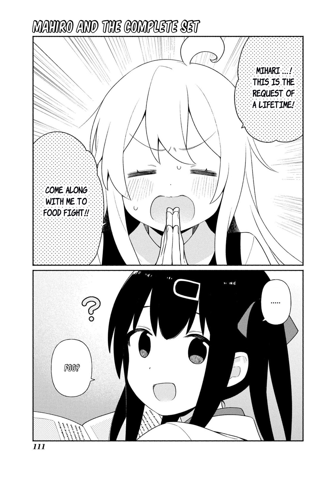 Onii-chan wa Oshimai! Koushiki Anthology Comic (Fan Colored) (Colored) Chapter 43 page 1 - 