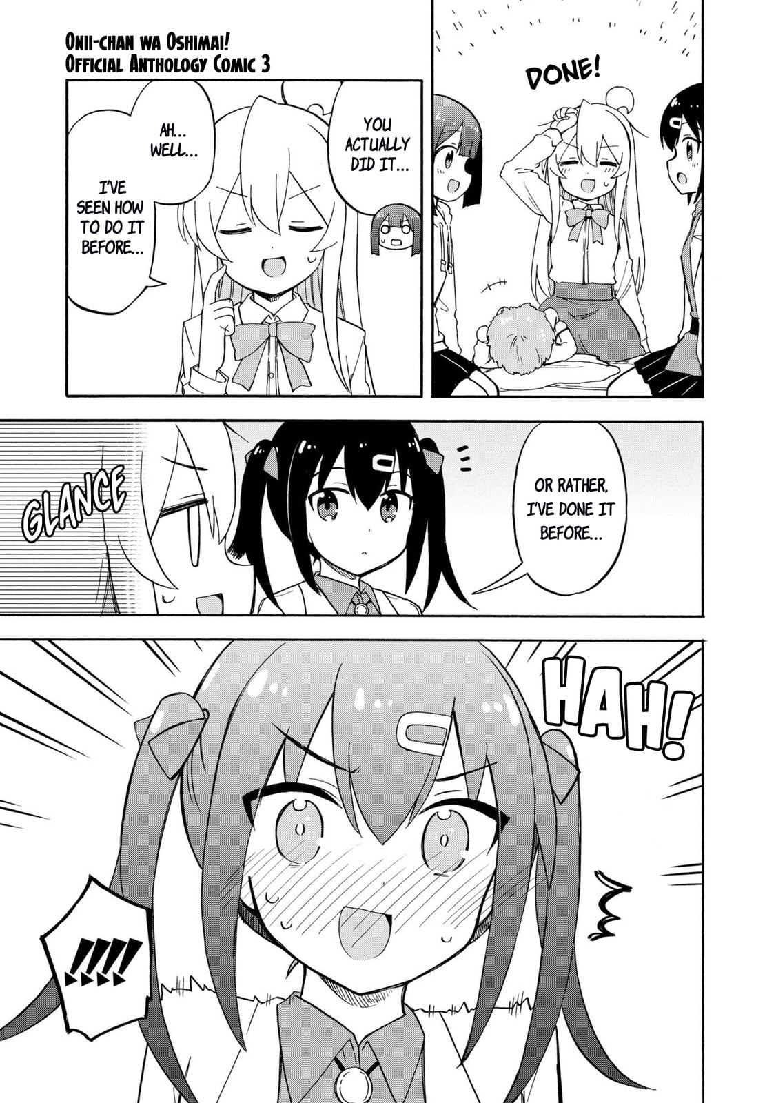 Onii-chan wa Oshimai! Koushiki Anthology Comic (Fan Colored) (Colored) Chapter 46 page 9 - 