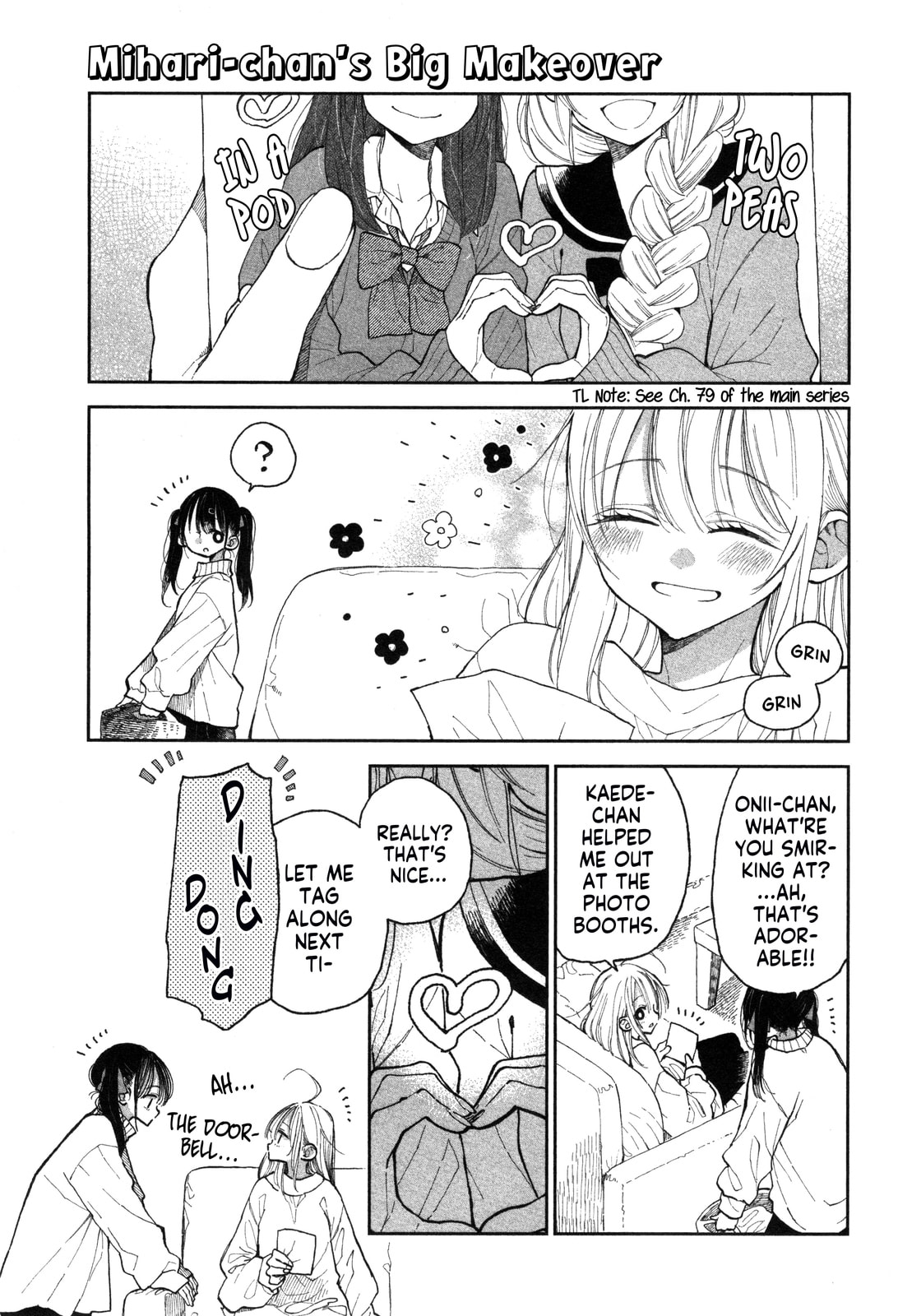 Onii-chan wa Oshimai! Koushiki Anthology Comic (Fan Colored) (Colored) Chapter 52 page 1 - 