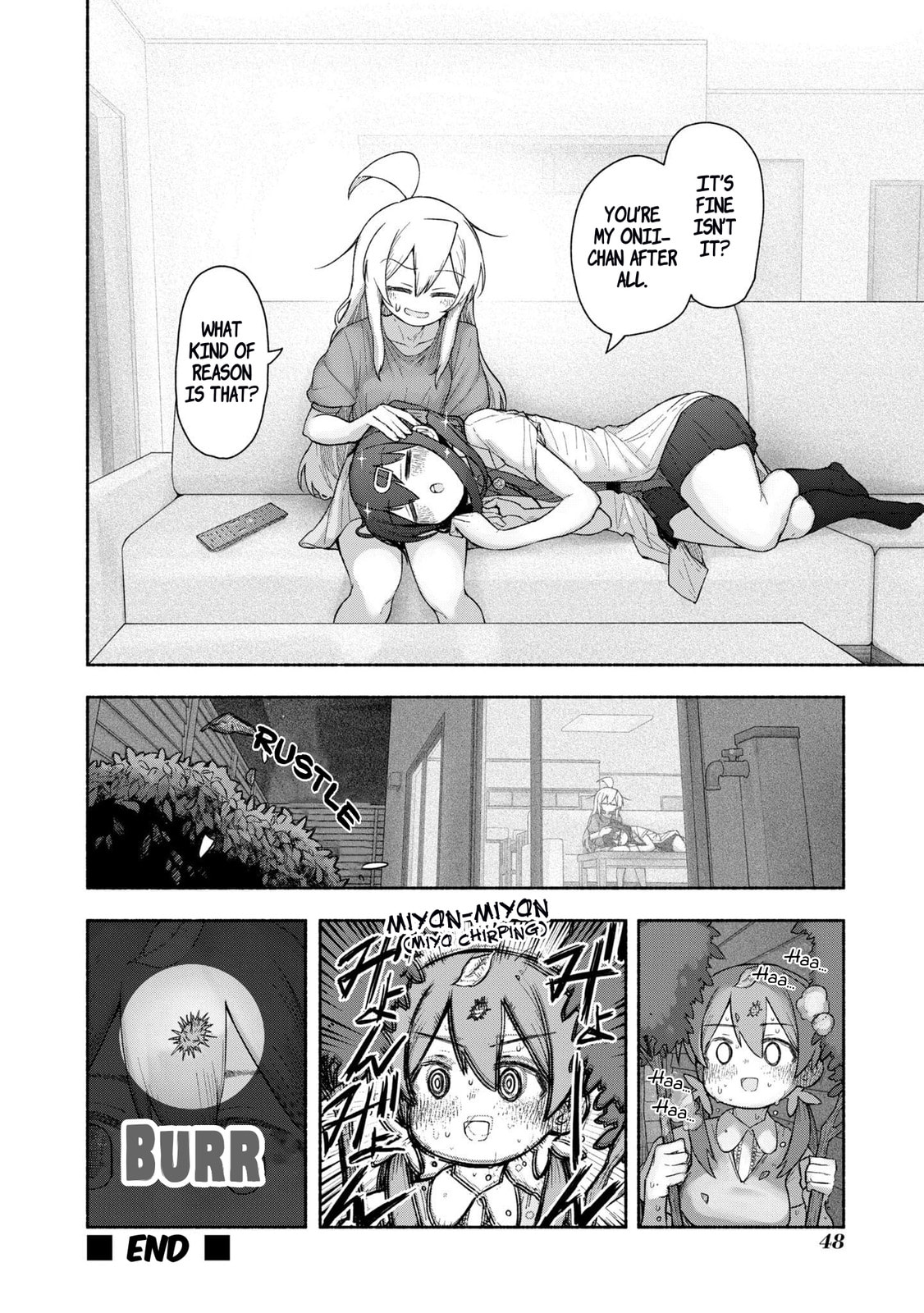 Onii-chan wa Oshimai! Koushiki Anthology Comic Chapter 37 page 13 - 