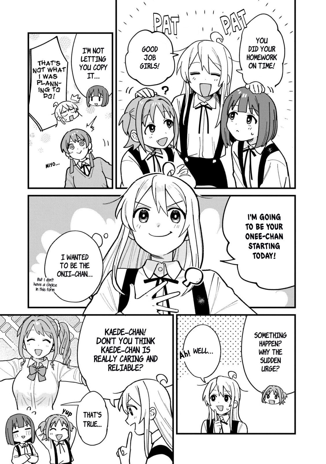 Onii-chan wa Oshimai! Koushiki Anthology Comic Chapter 39 page 5 - 