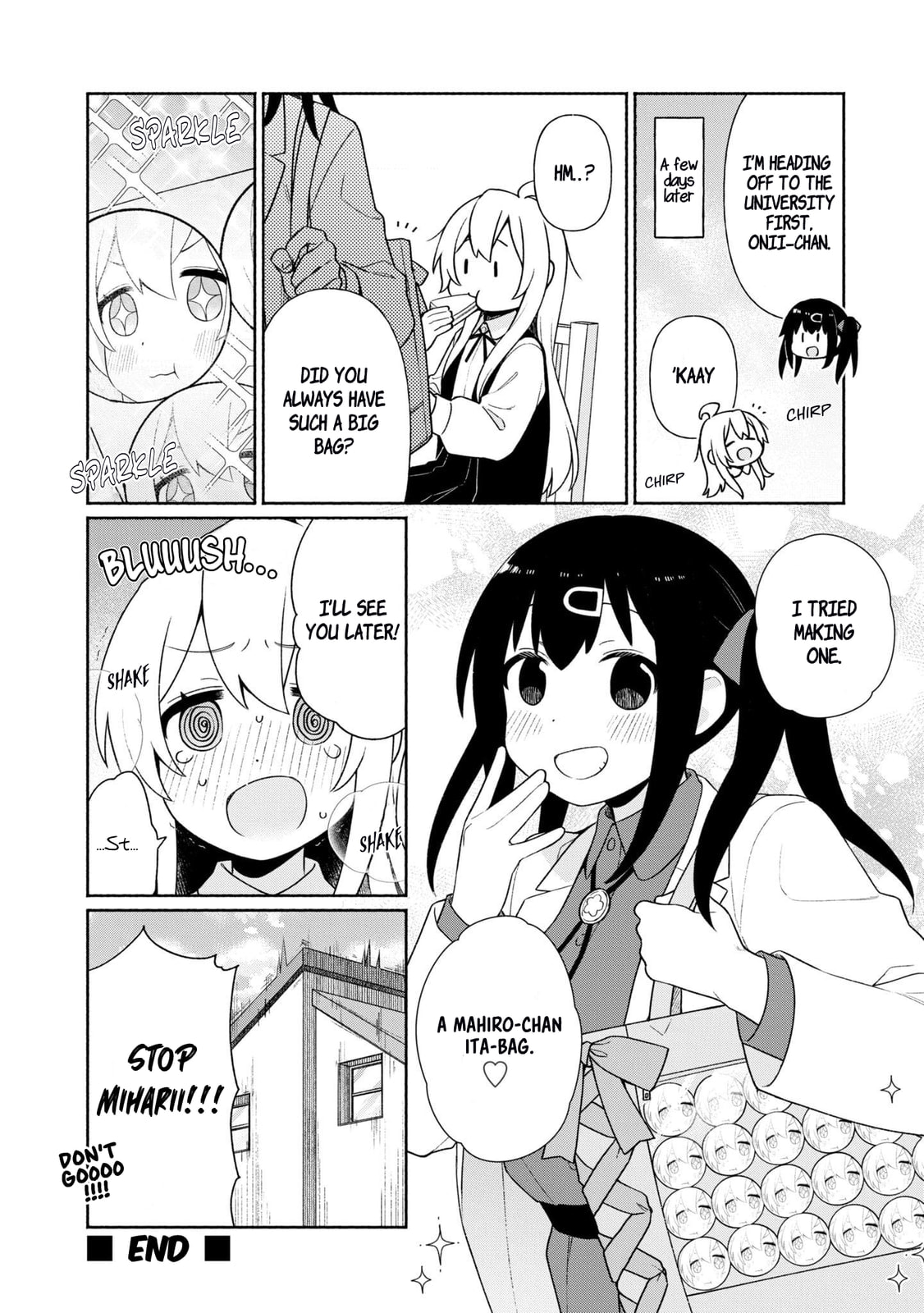 Onii-chan wa Oshimai! Koushiki Anthology Comic Chapter 43 page 8 - 