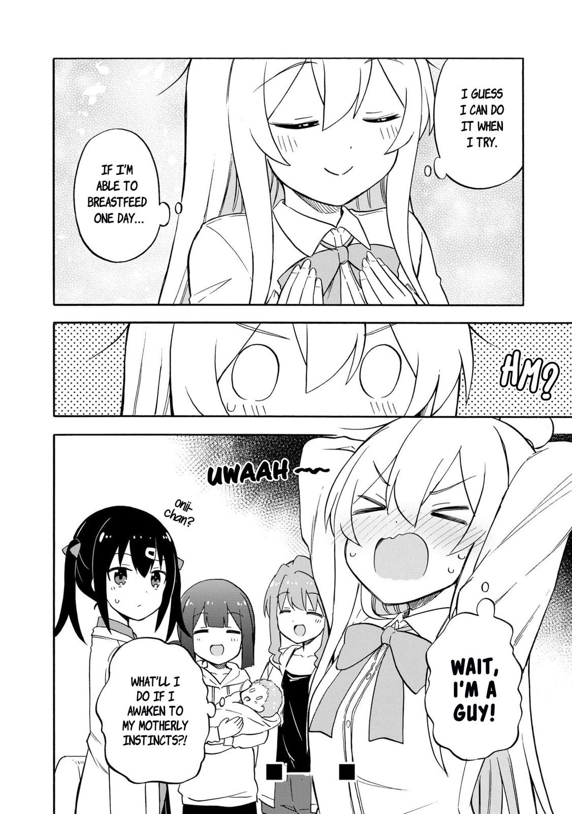 Onii-chan wa Oshimai! Koushiki Anthology Comic Chapter 46 page 12 - 