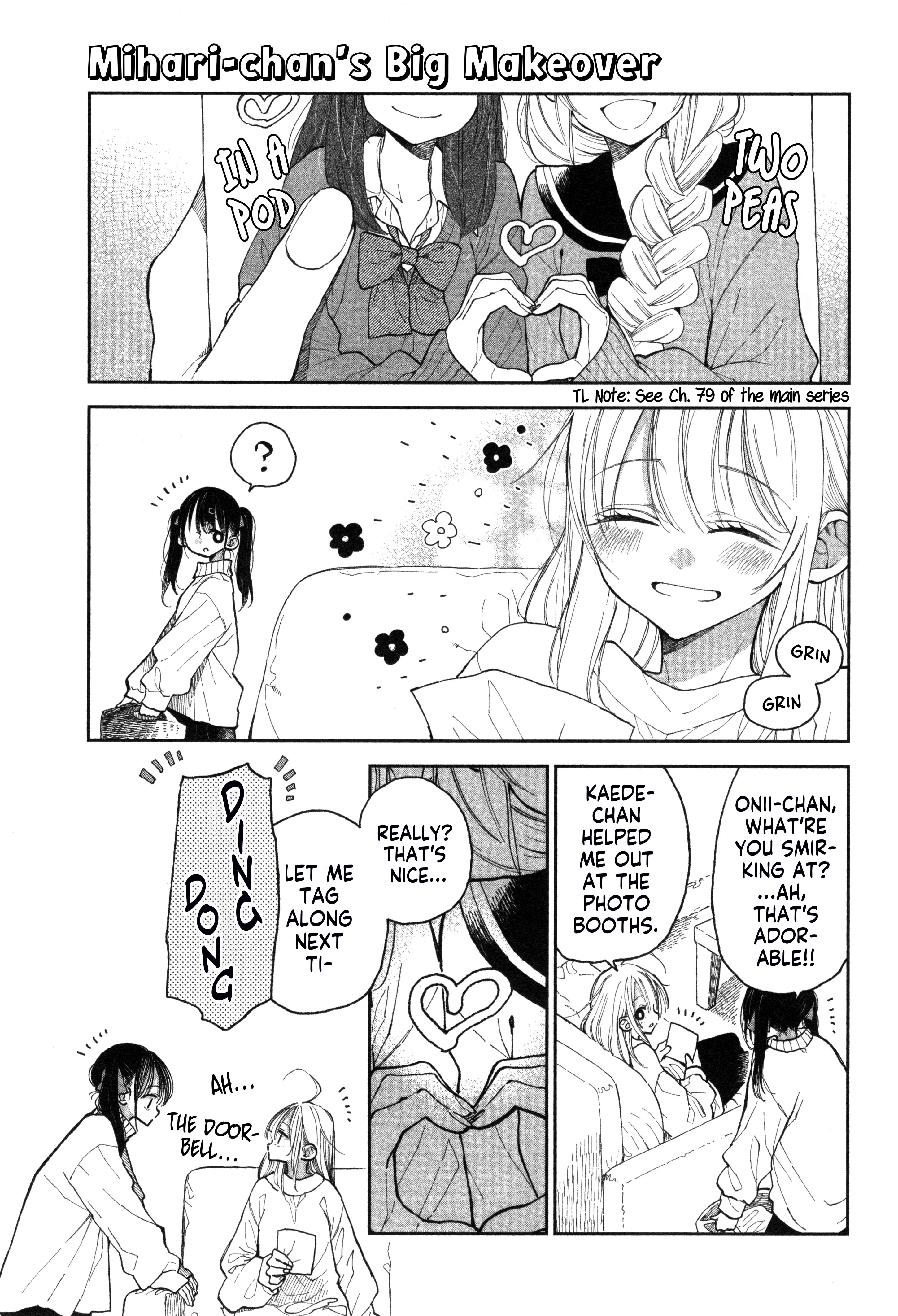 Onii-chan wa Oshimai! Koushiki Anthology Comic Chapter 52 page 1 - 
