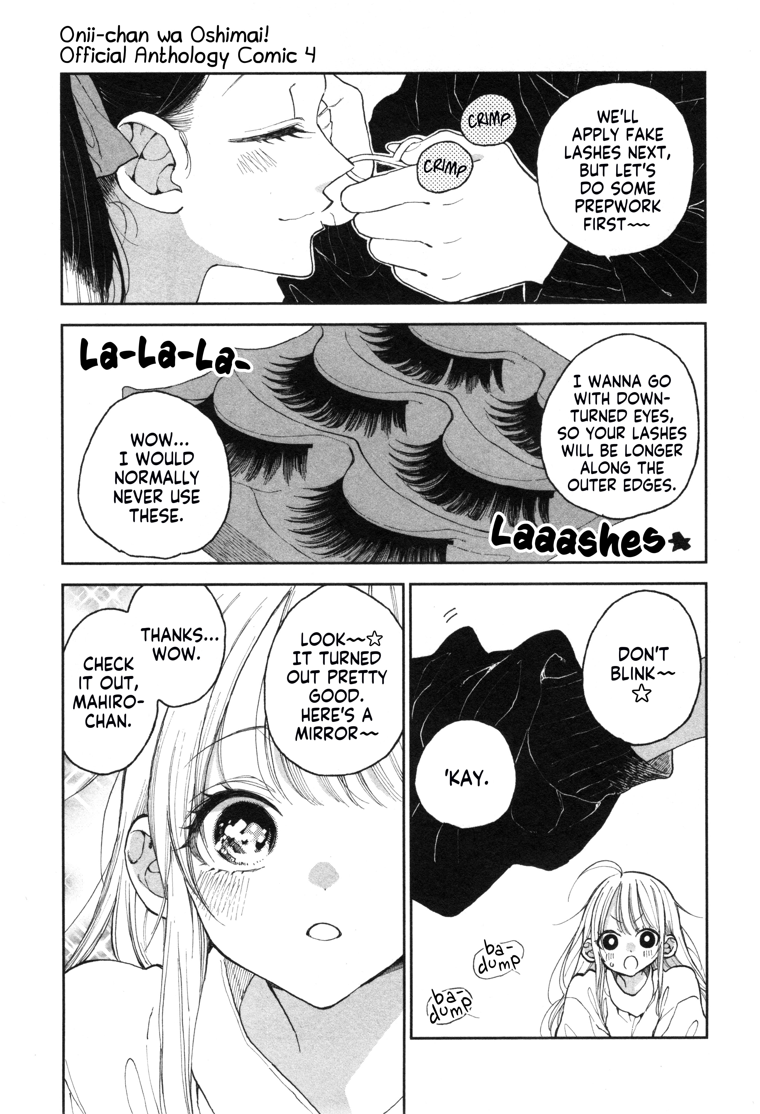 Onii-chan wa Oshimai! Koushiki Anthology Comic Chapter 52 page 9 - 