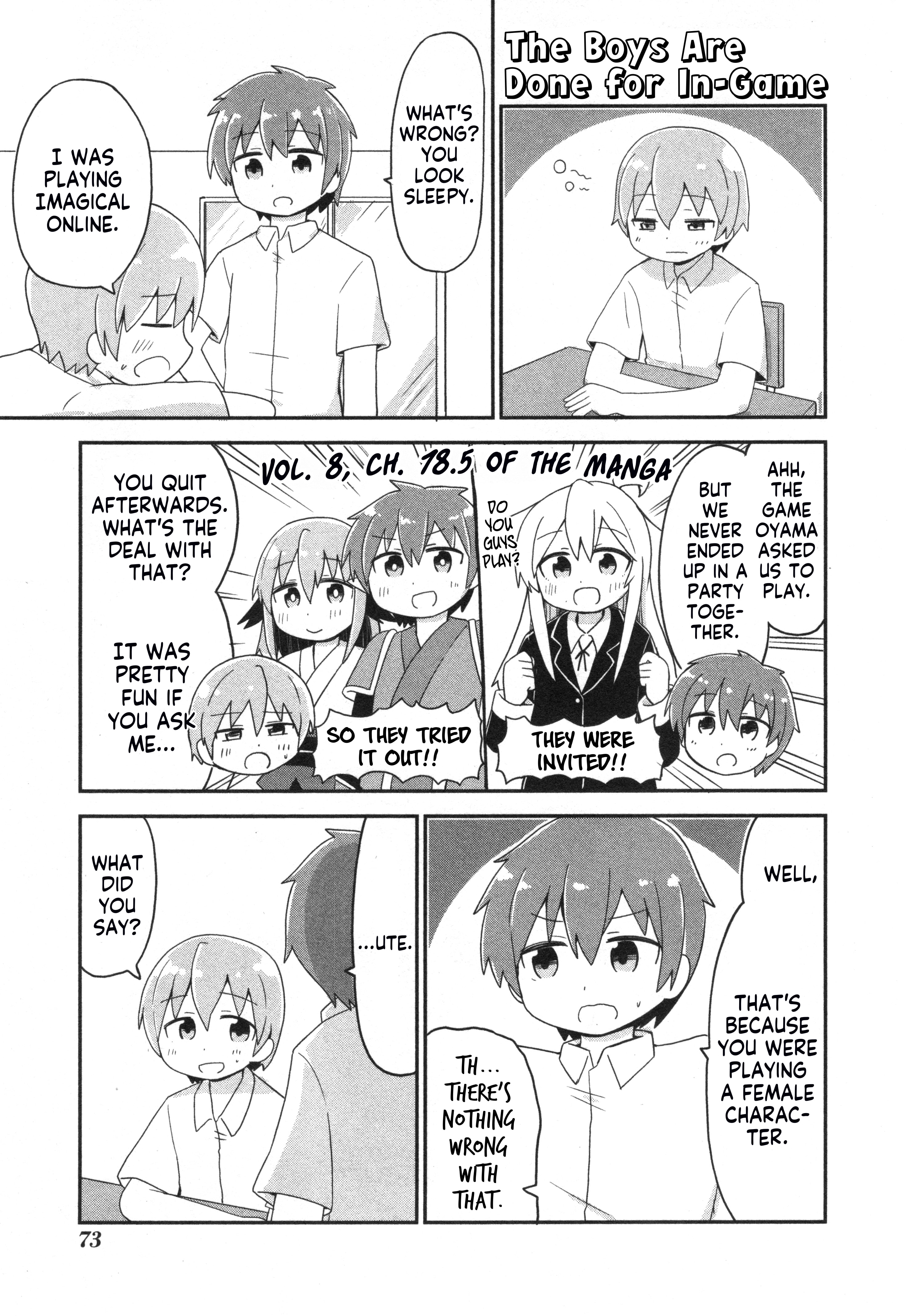 Onii-chan wa Oshimai! Koushiki Anthology Comic Chapter 69 page 1 - 