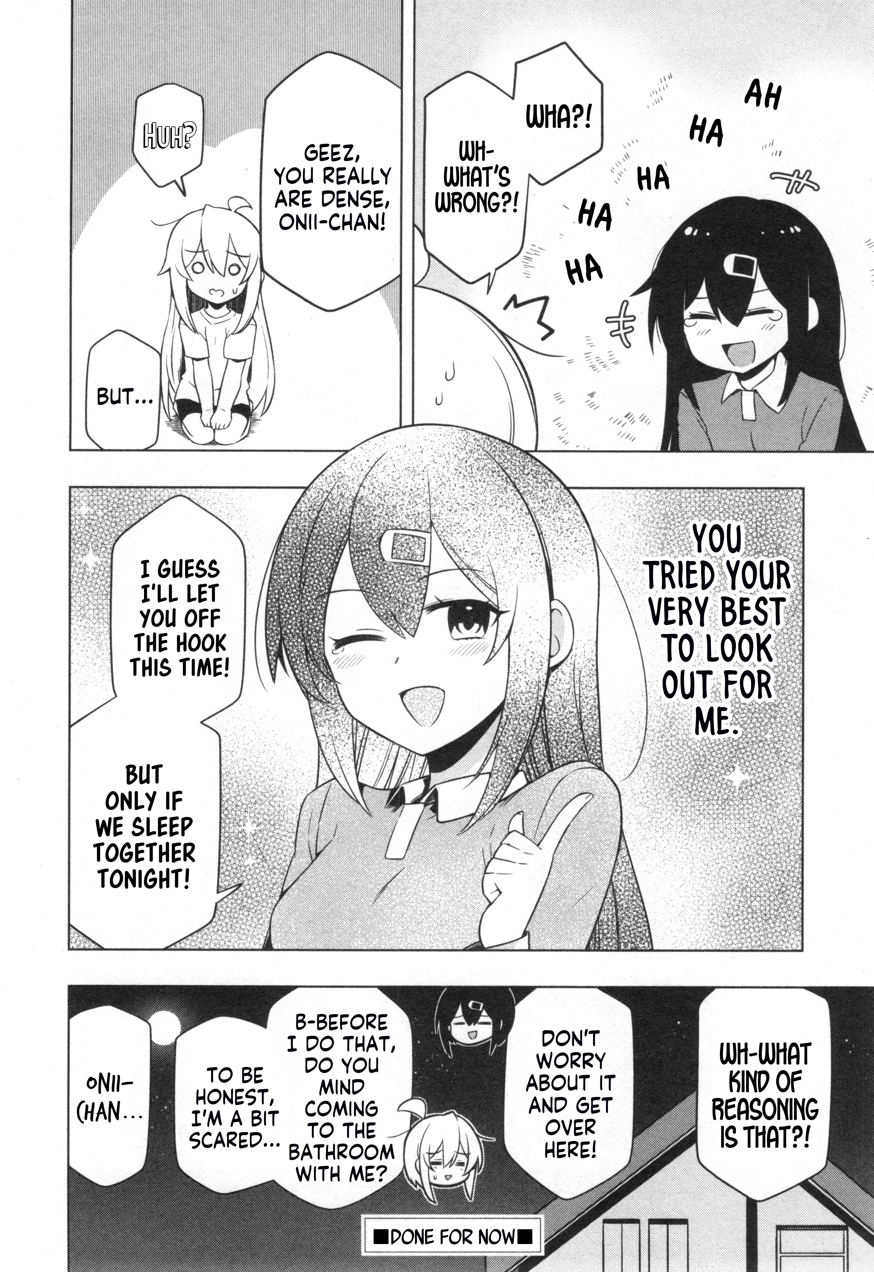 Onii-chan wa Oshimai! Koushiki Anthology Comic Chapter 75 page 14 - 