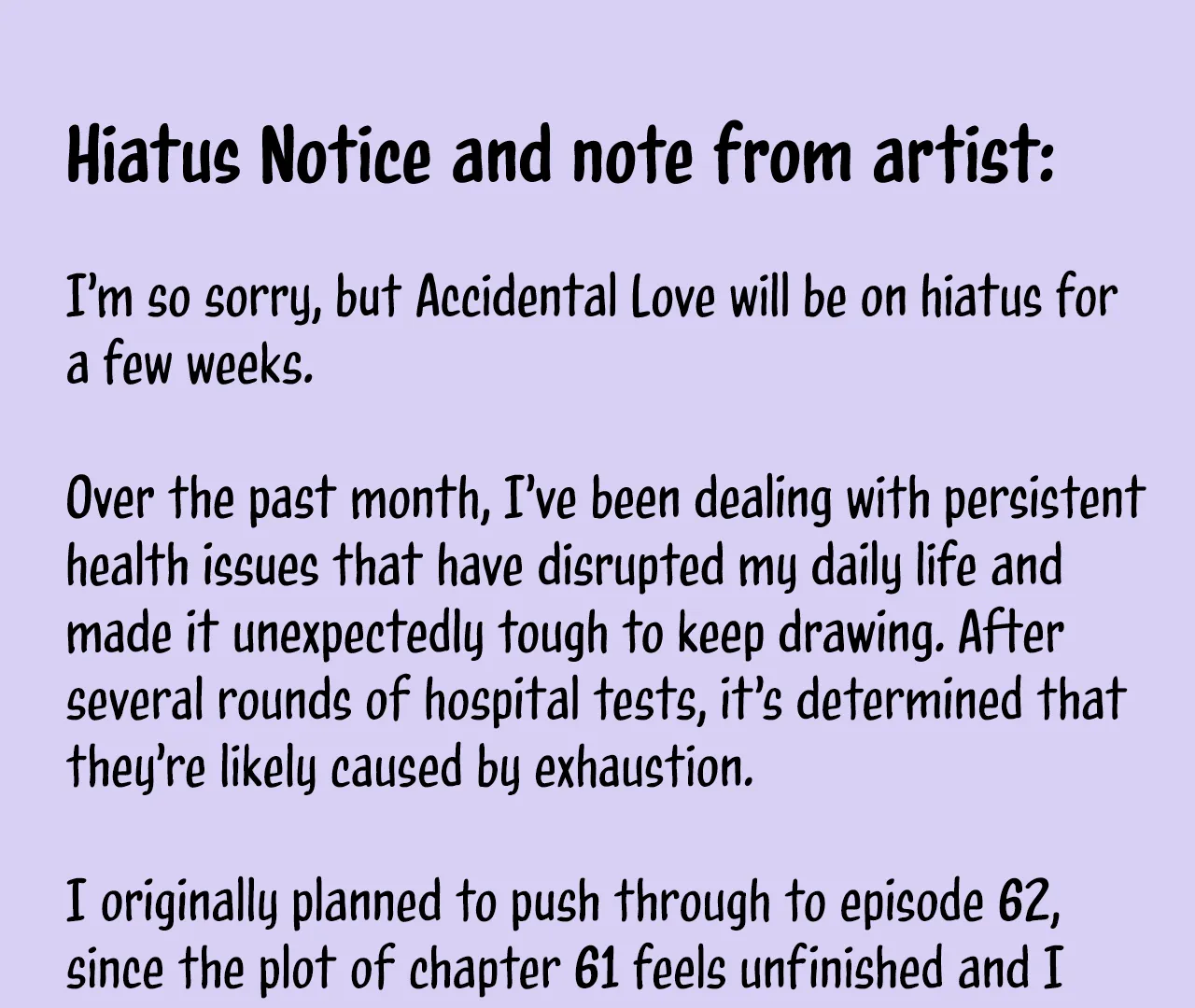 Only for Love Chapter 61.5 page 1 - 